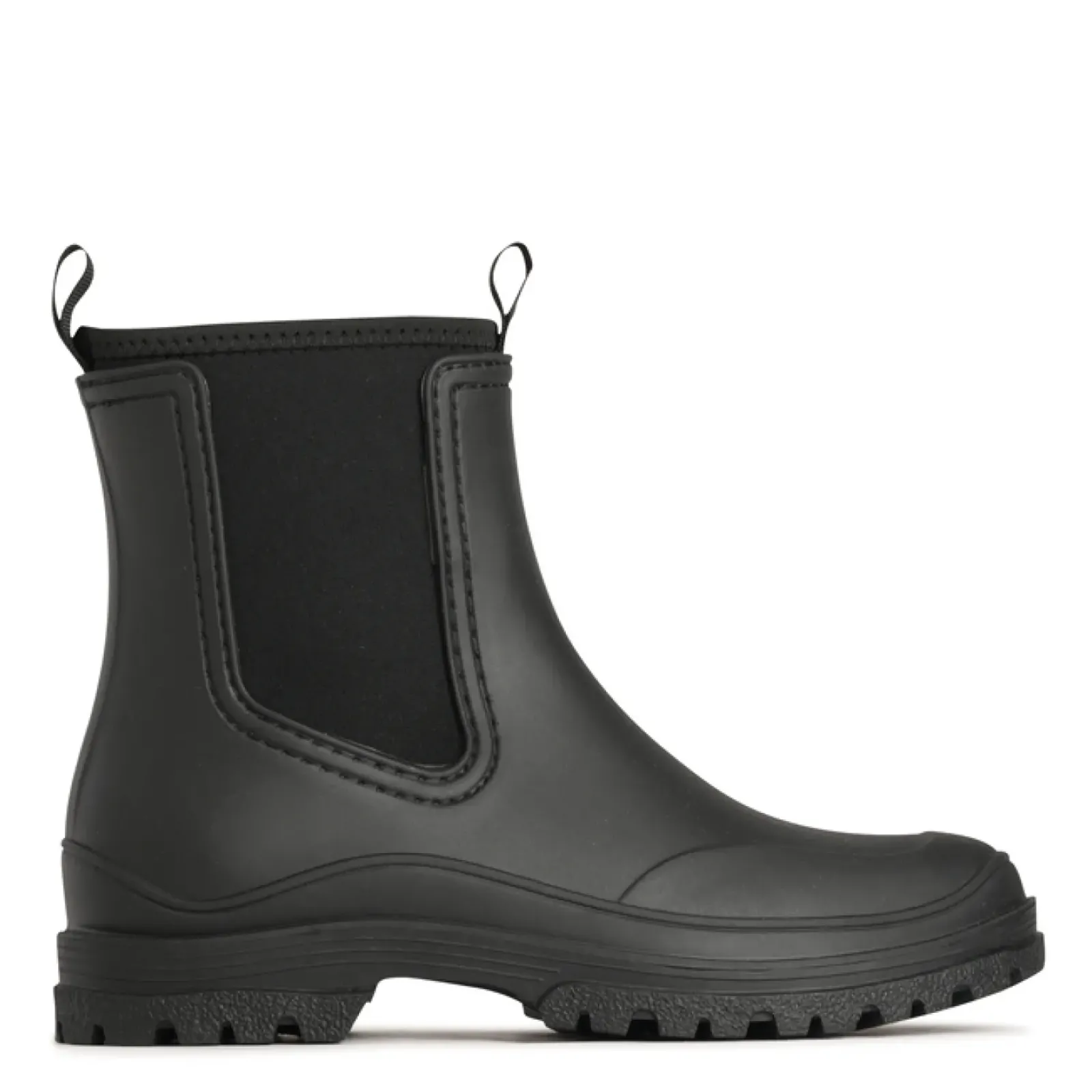 Los Cabos Shoes Los Cabos Amelia Rainboot - Black Best