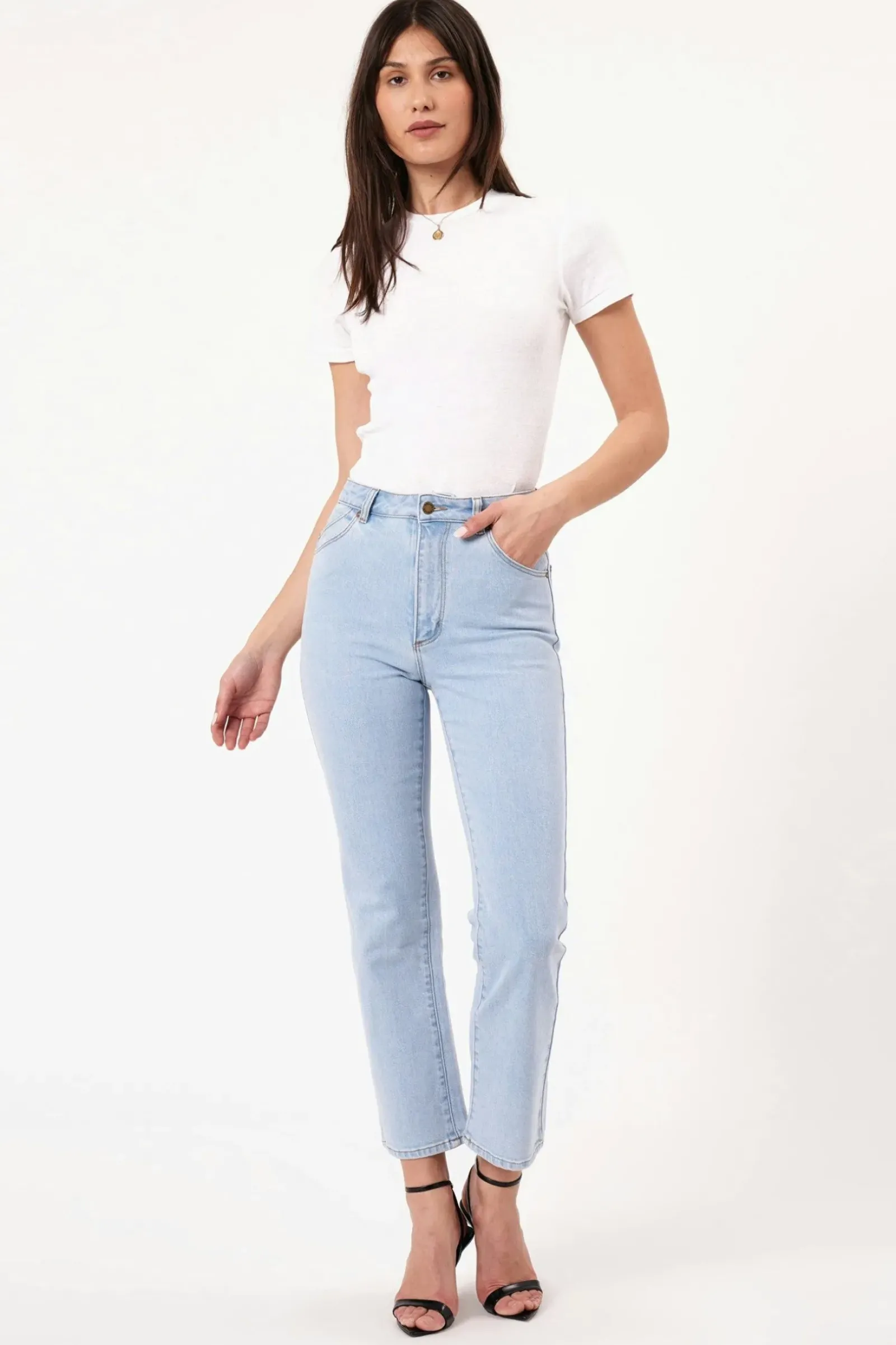 Rolla's Rollas Original Straight Lune - Light Vintage Blue Online