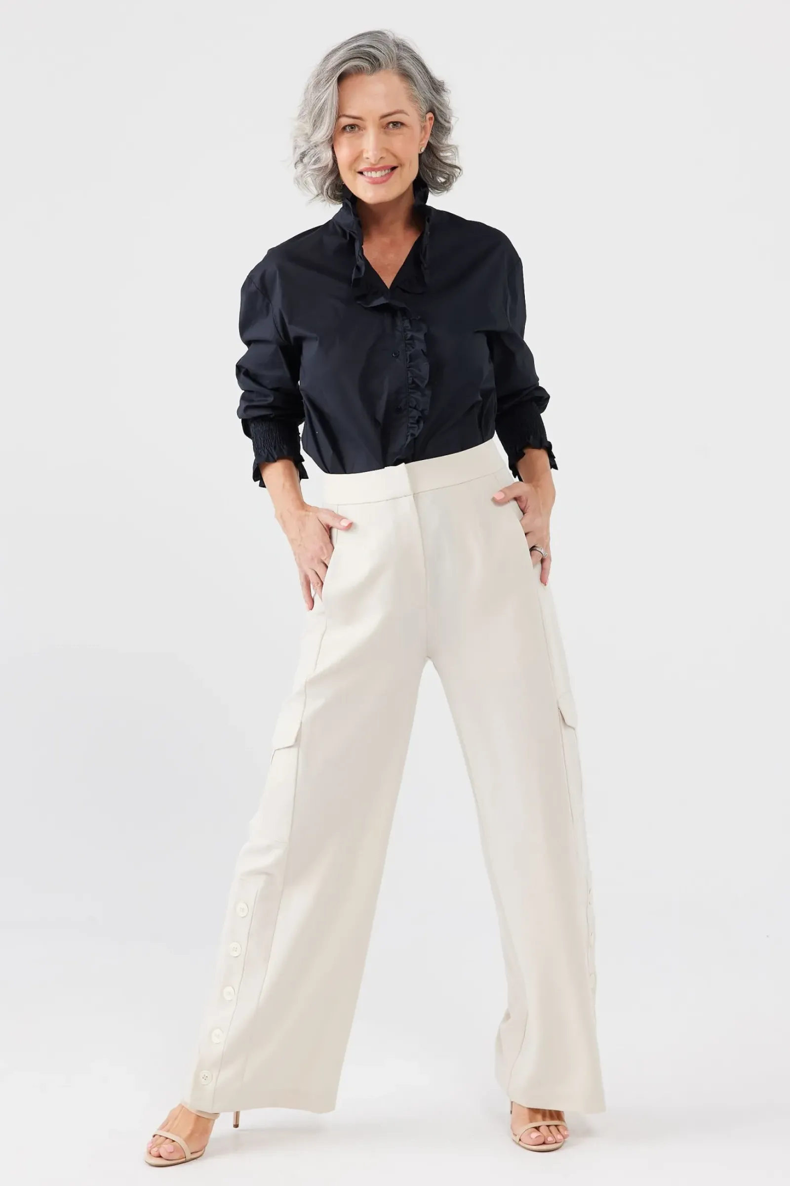 Brave & True Brave & True The Countess Shirt - Black Outlet