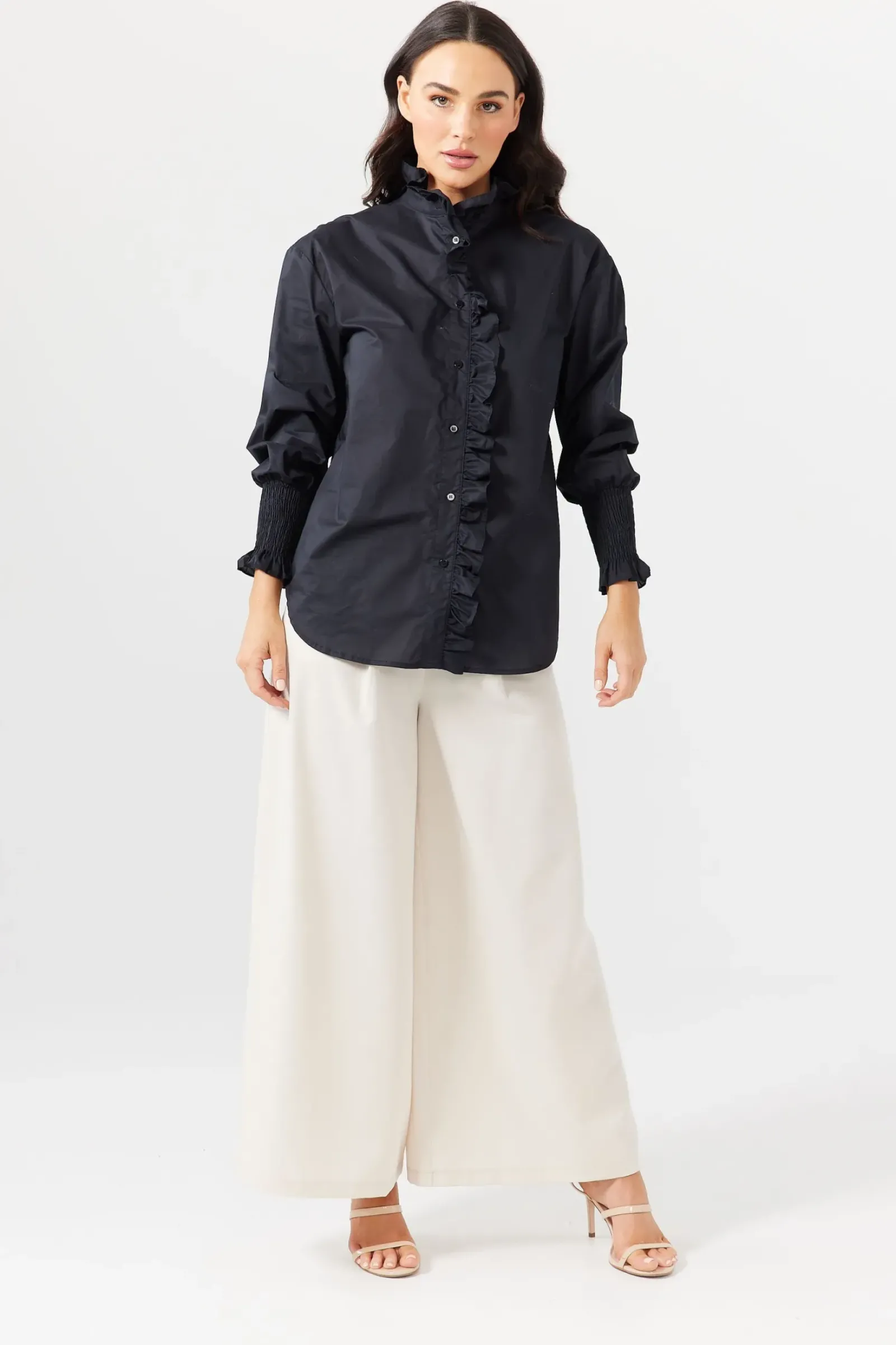 Brave & True Brave & True The Countess Shirt - Black Outlet