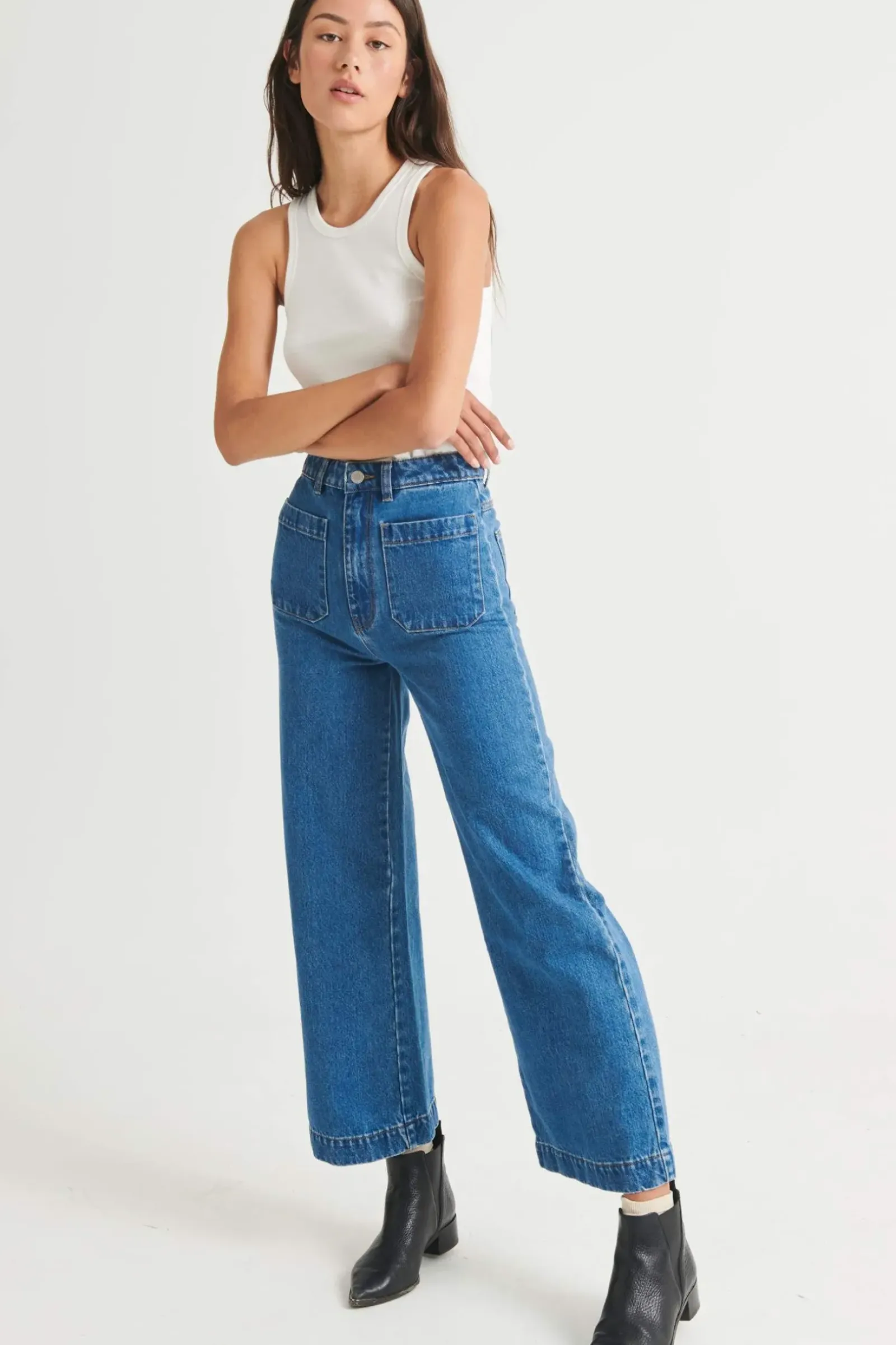 Rolla's Rolla's Sailor Jean - Ashley Blue New