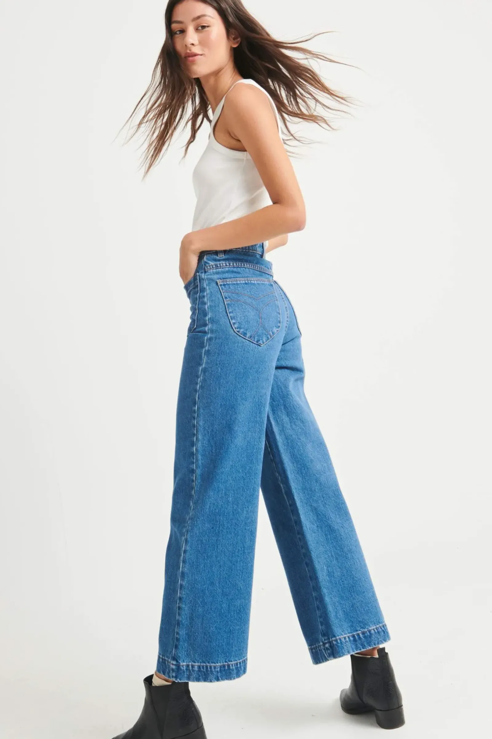 Rolla's Rolla's Sailor Jean - Ashley Blue New