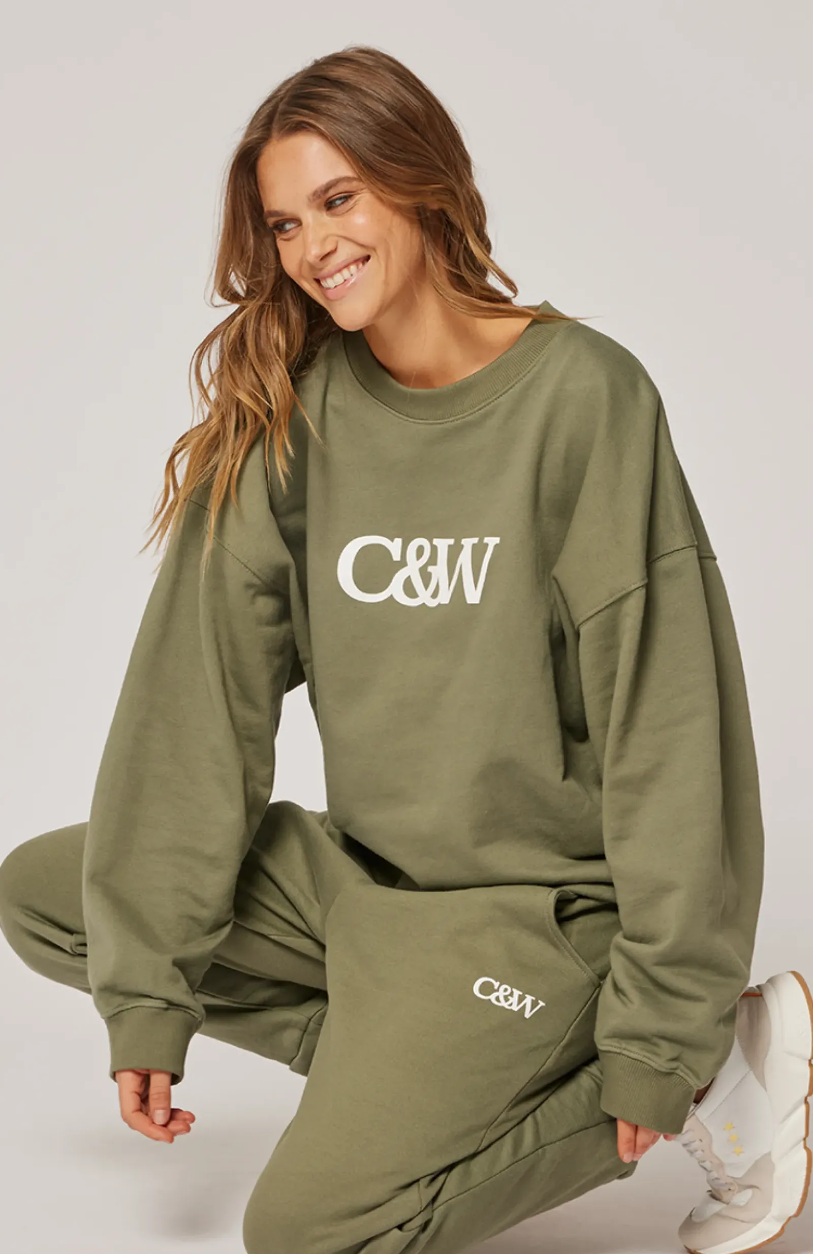 Cartel & Willow Cartel & Willow Nina Sweater - Khaki Clearance