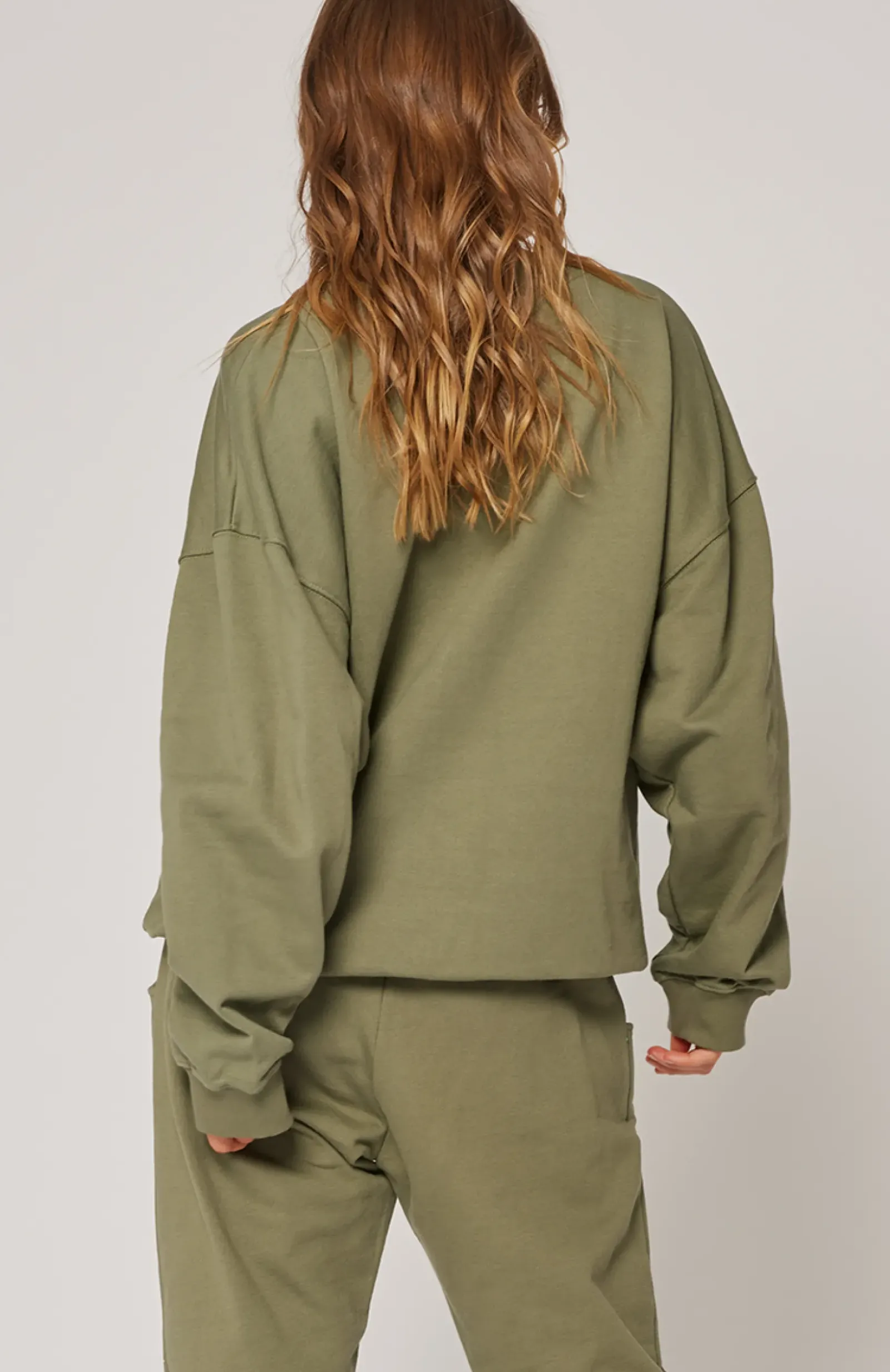 Cartel & Willow Cartel & Willow Nina Sweater - Khaki Clearance