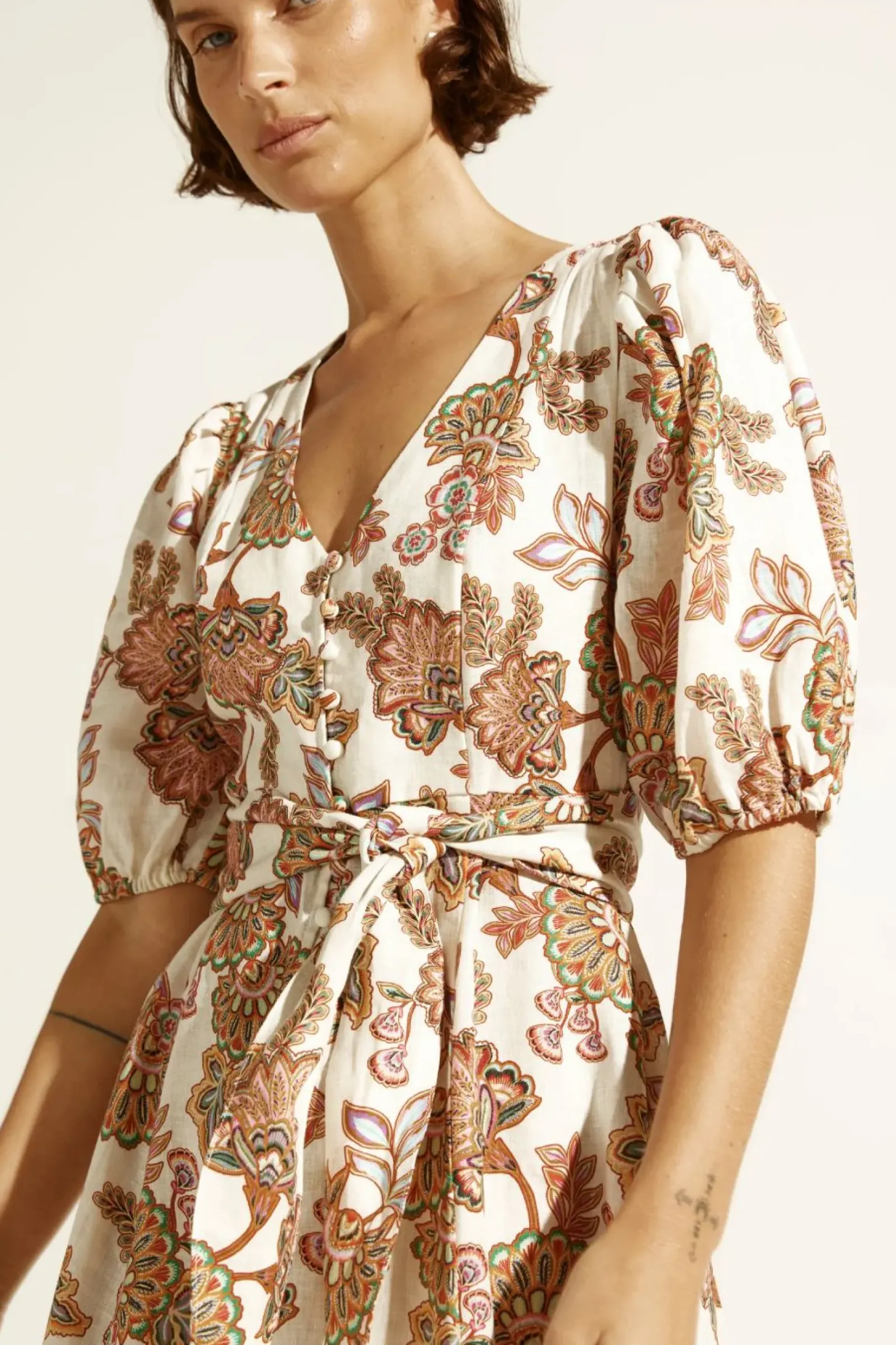 Zoe Kratzmann Ebb Dress - K'gari Cream Best