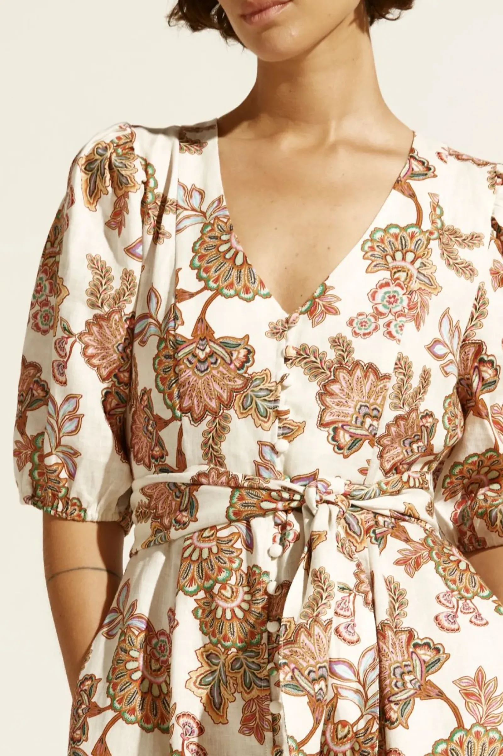 Zoe Kratzmann Ebb Dress - K'gari Cream Best
