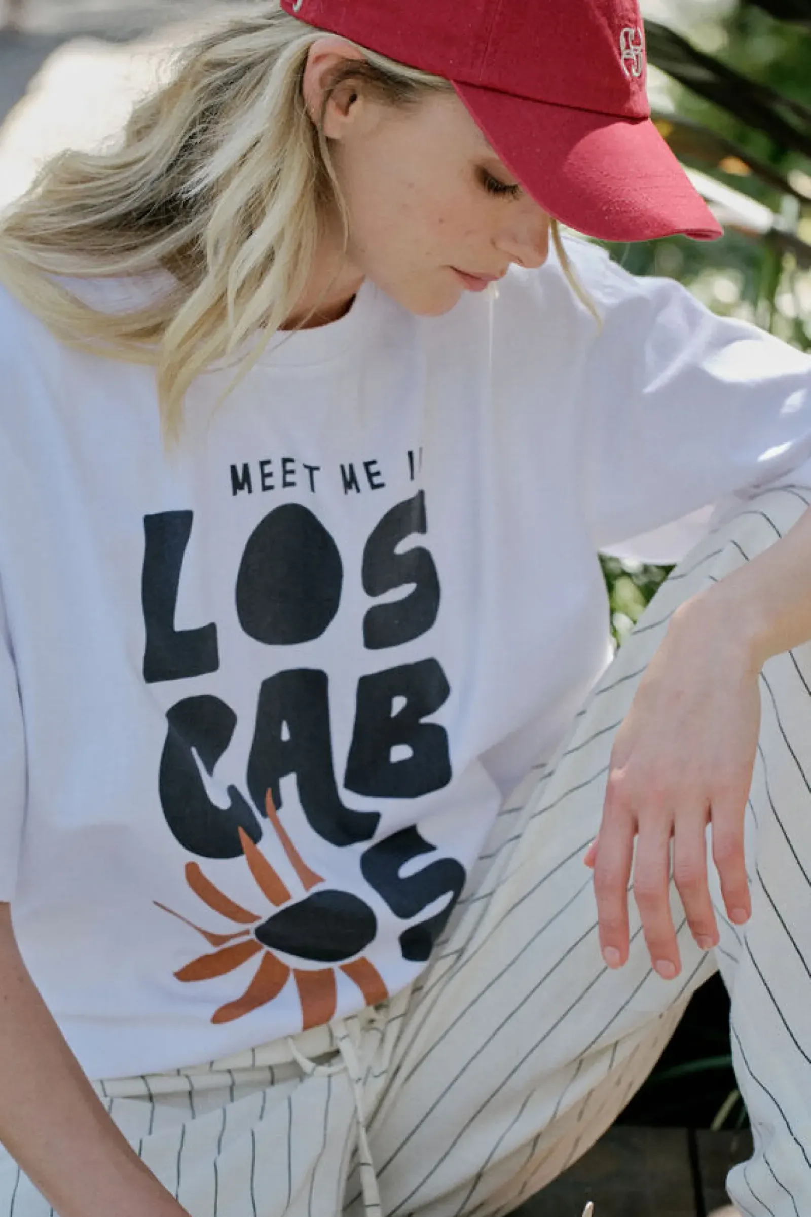 Ceres Life Boyfriend Tee - Los Cabos White New