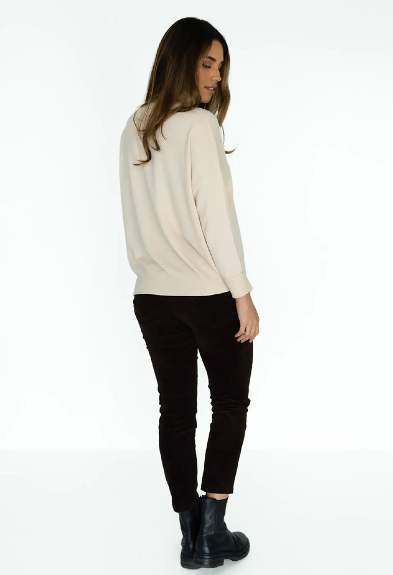 Humidity Monique Sweater - Cream Clearance