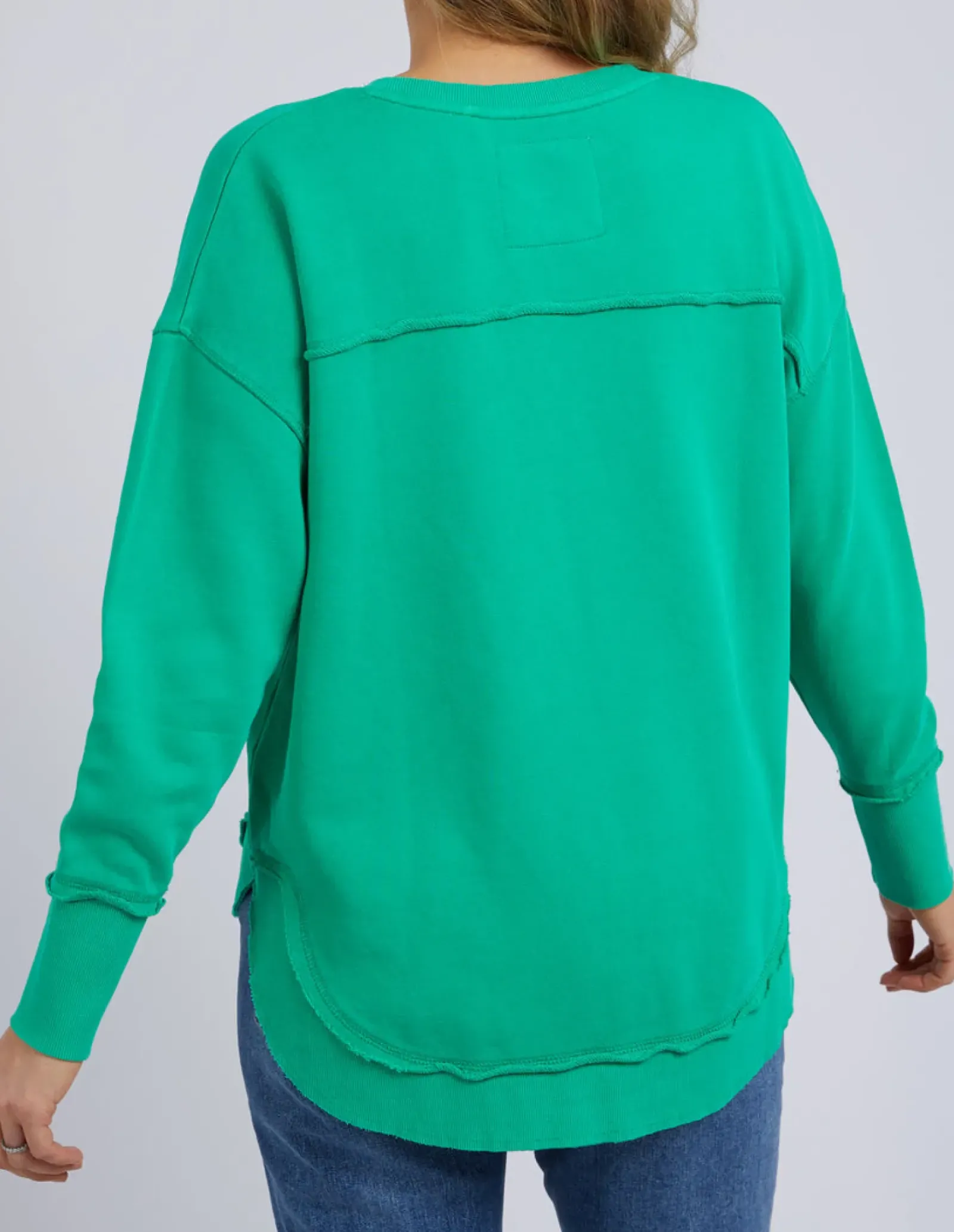 Foxwood Simplified Crew - Bright Green Clearance