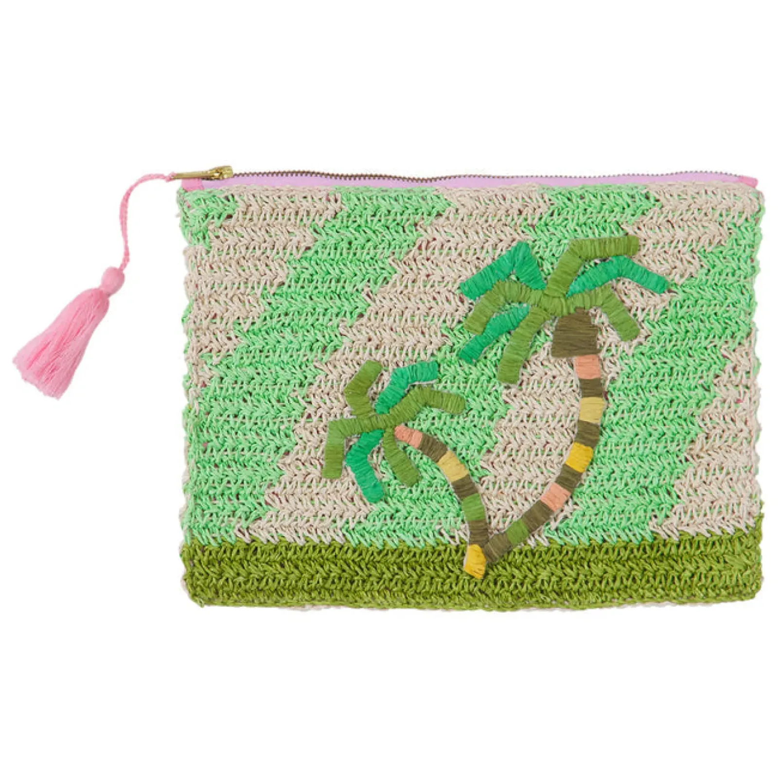 Sage & Clare Sage & Clare San Carlos Raffia Clutch Clearance