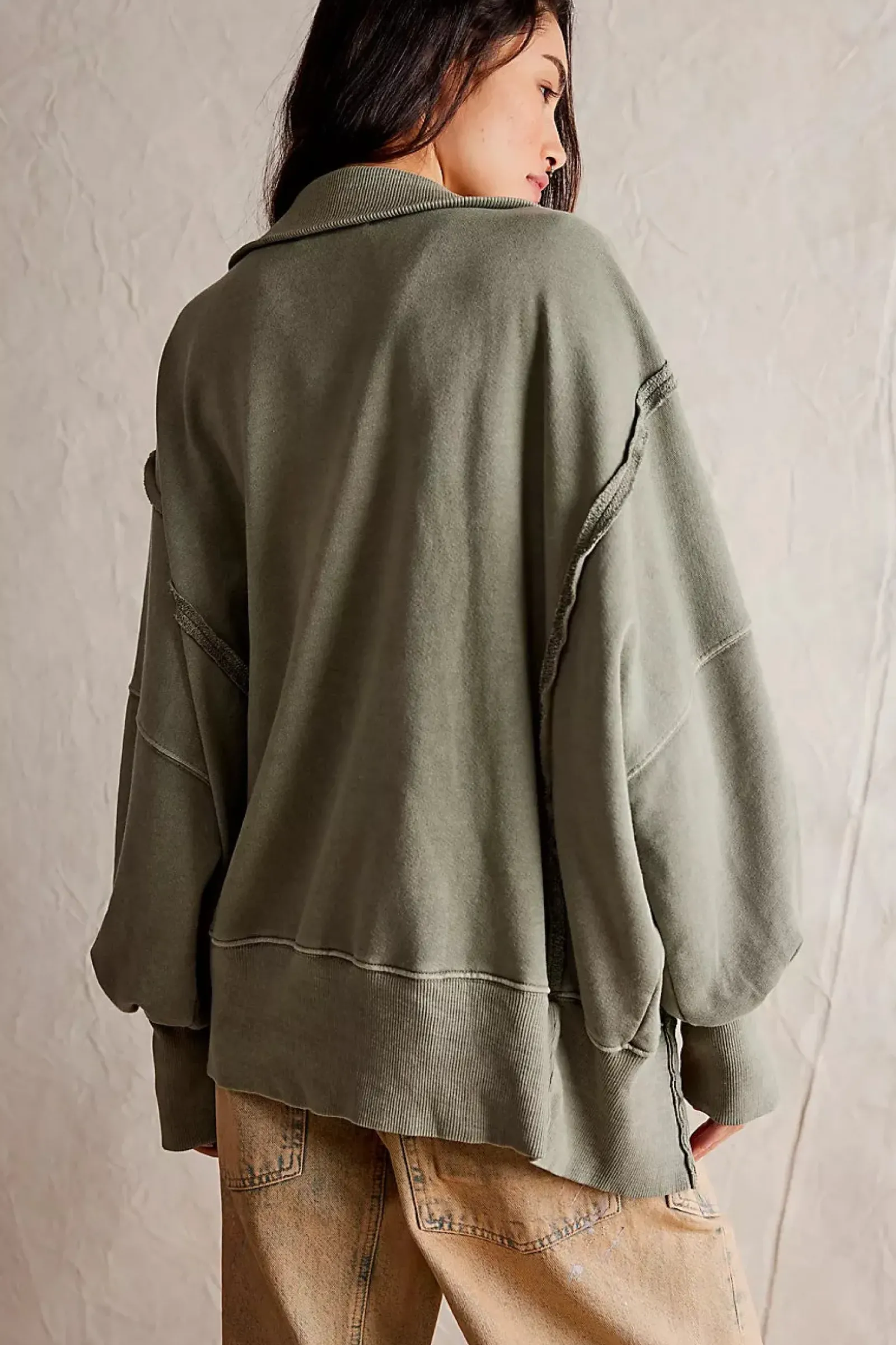 Free People Camden Henley - Laurel Oak New