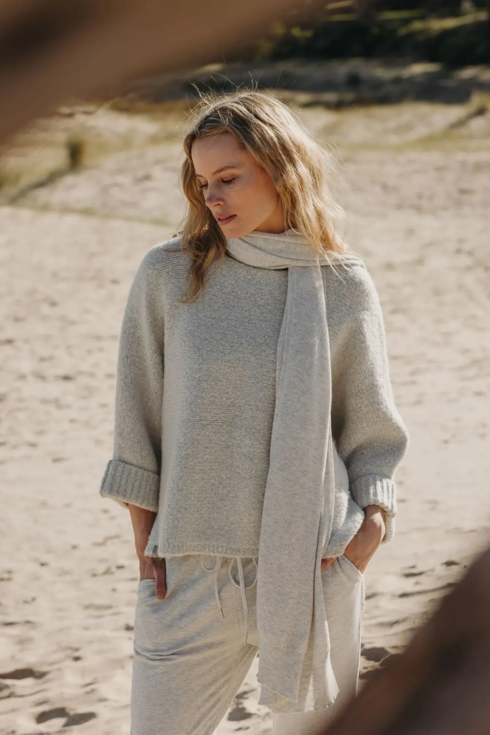 Talamaya Embrace Pullover - Cannoli Cream Clearance