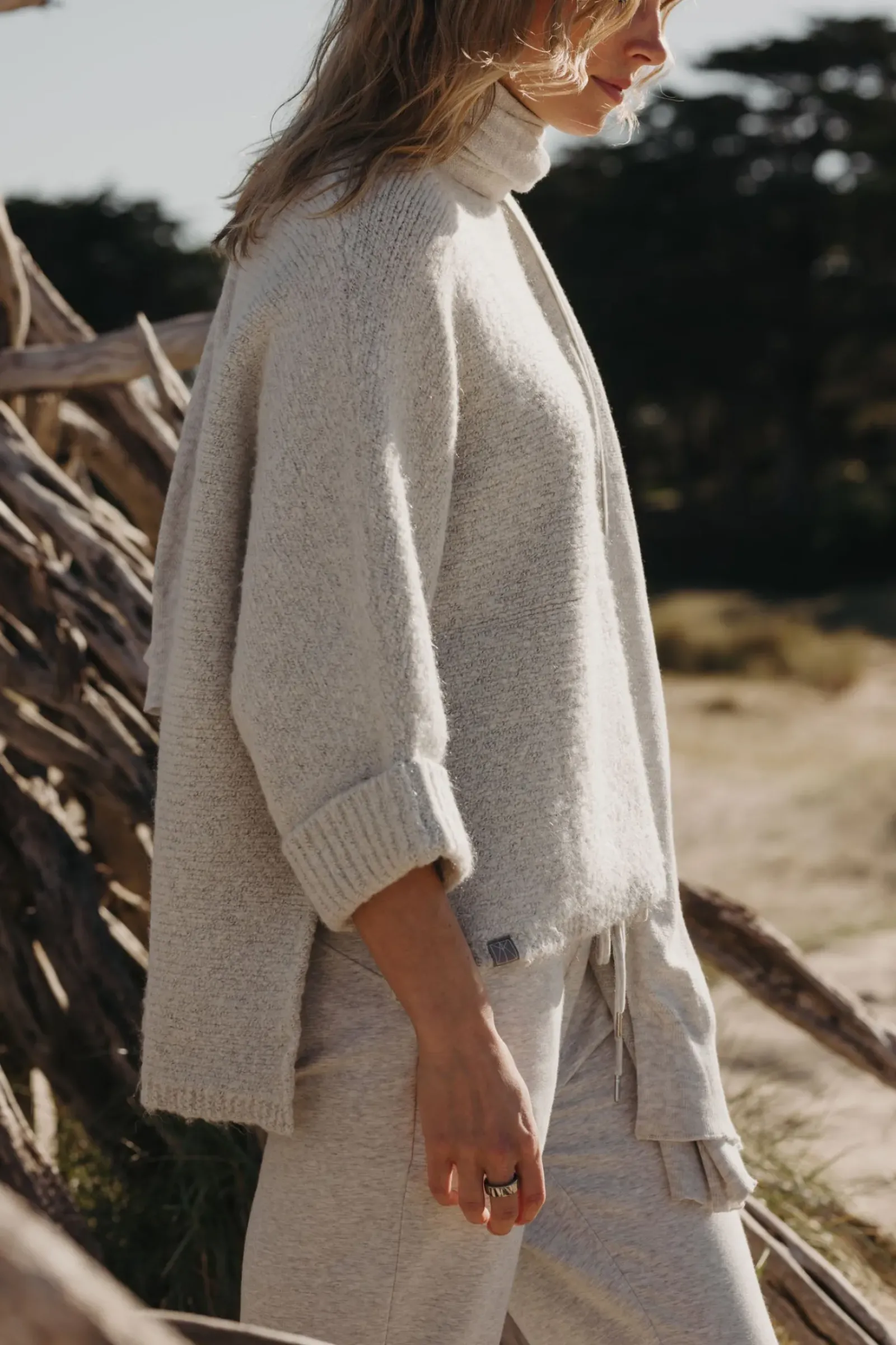 Talamaya Embrace Pullover - Cannoli Cream Clearance