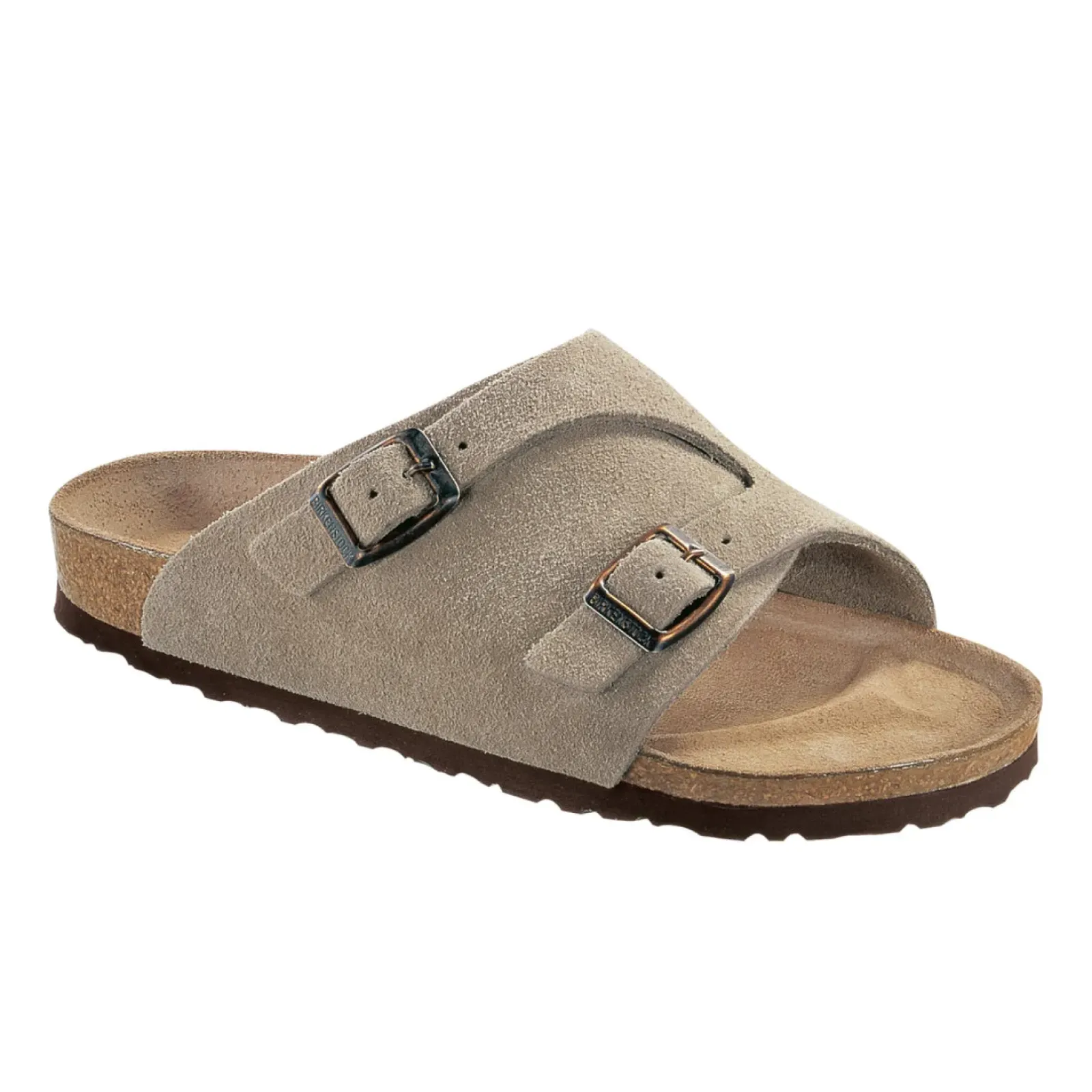 Birkenstock Zurich Taupe Suede Leather - Narrow Fashion