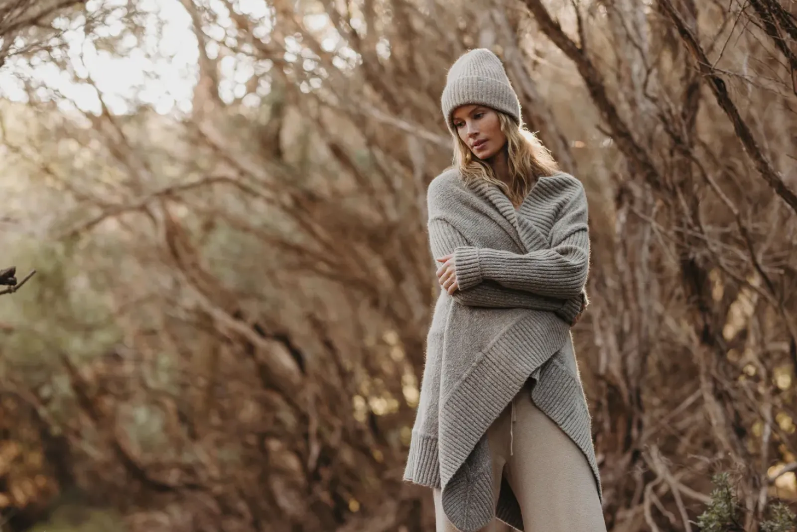 Talamaya Cascade Cardigan - Vintage Khaki Sale