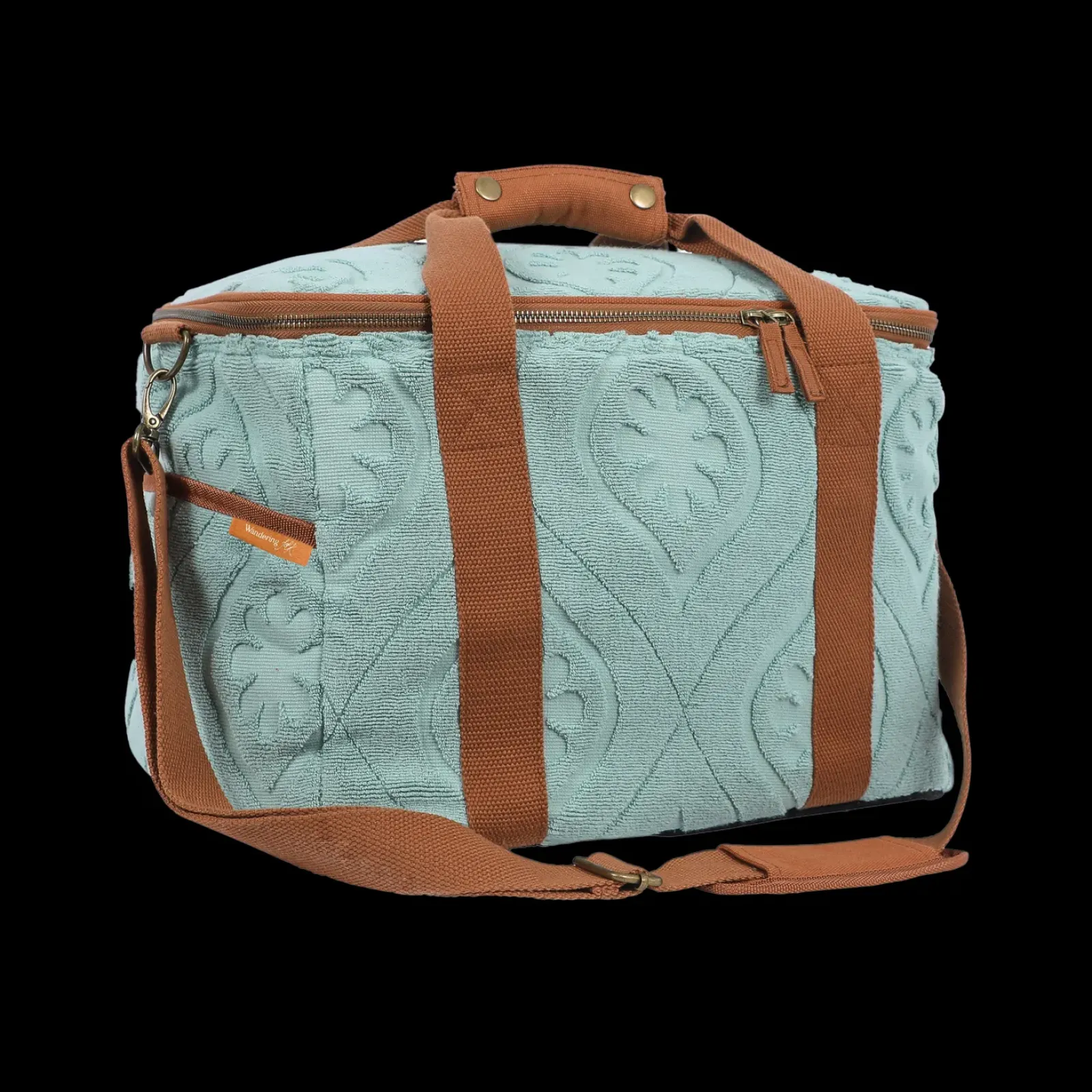 Wandering Folk Daisy Cooler Bag Large - Peppermint Best
