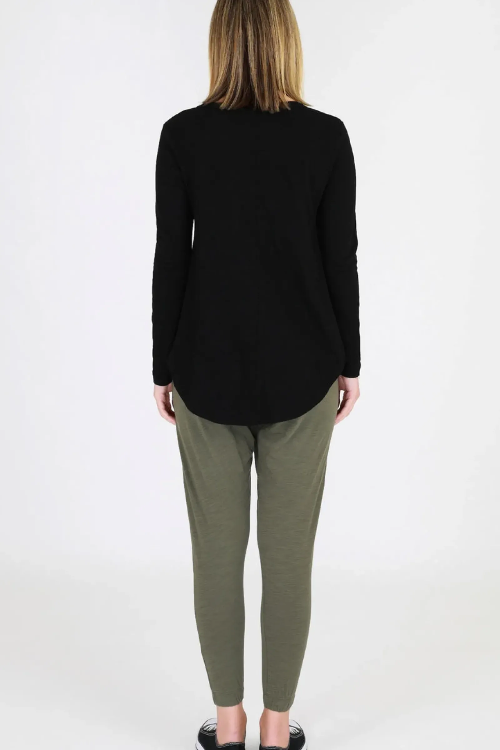 3rd Story Scarlett Long Sleeve Tee - Black Online