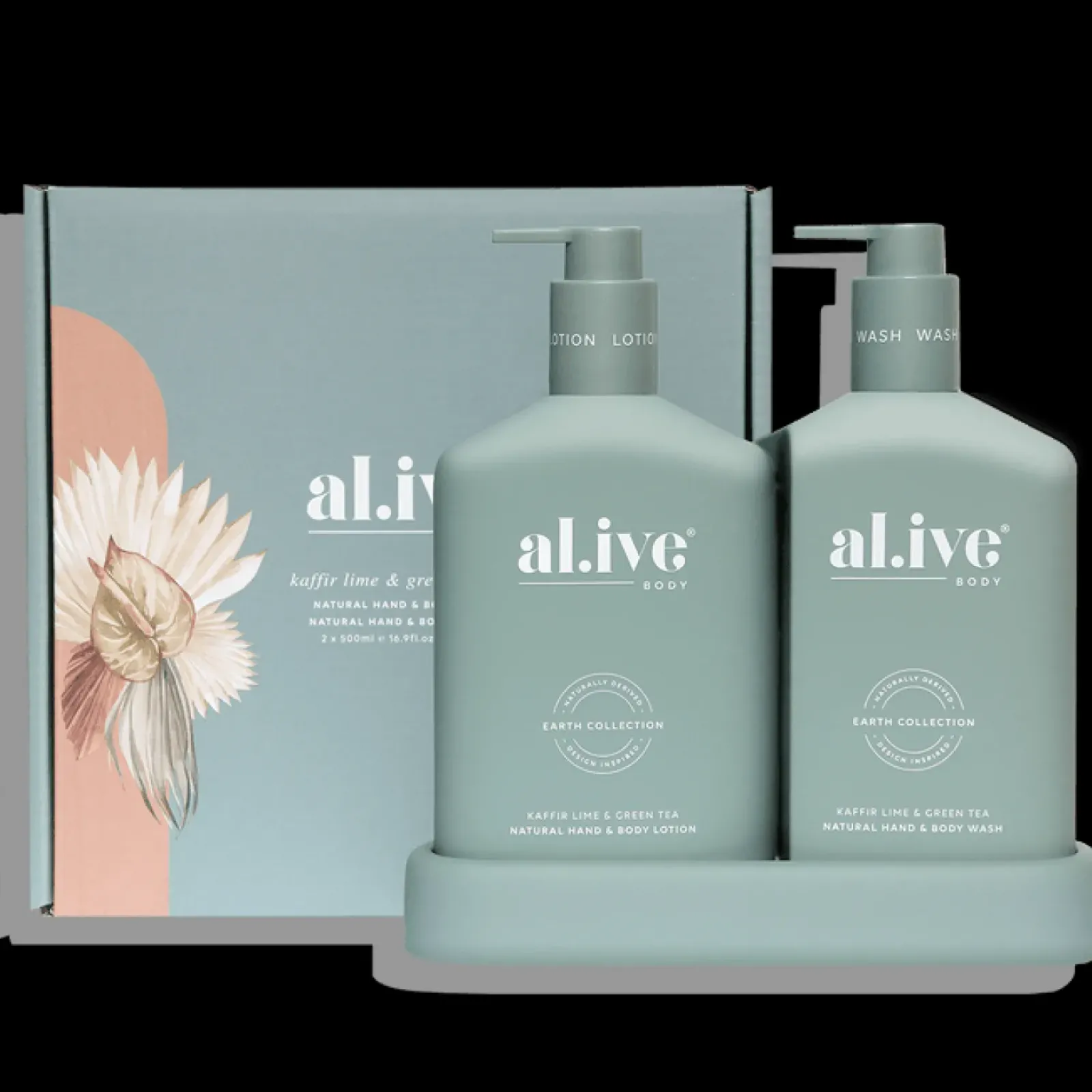 Al.ive Wash & Lotion Duo - Kaffir Lime & Green Tea Discount