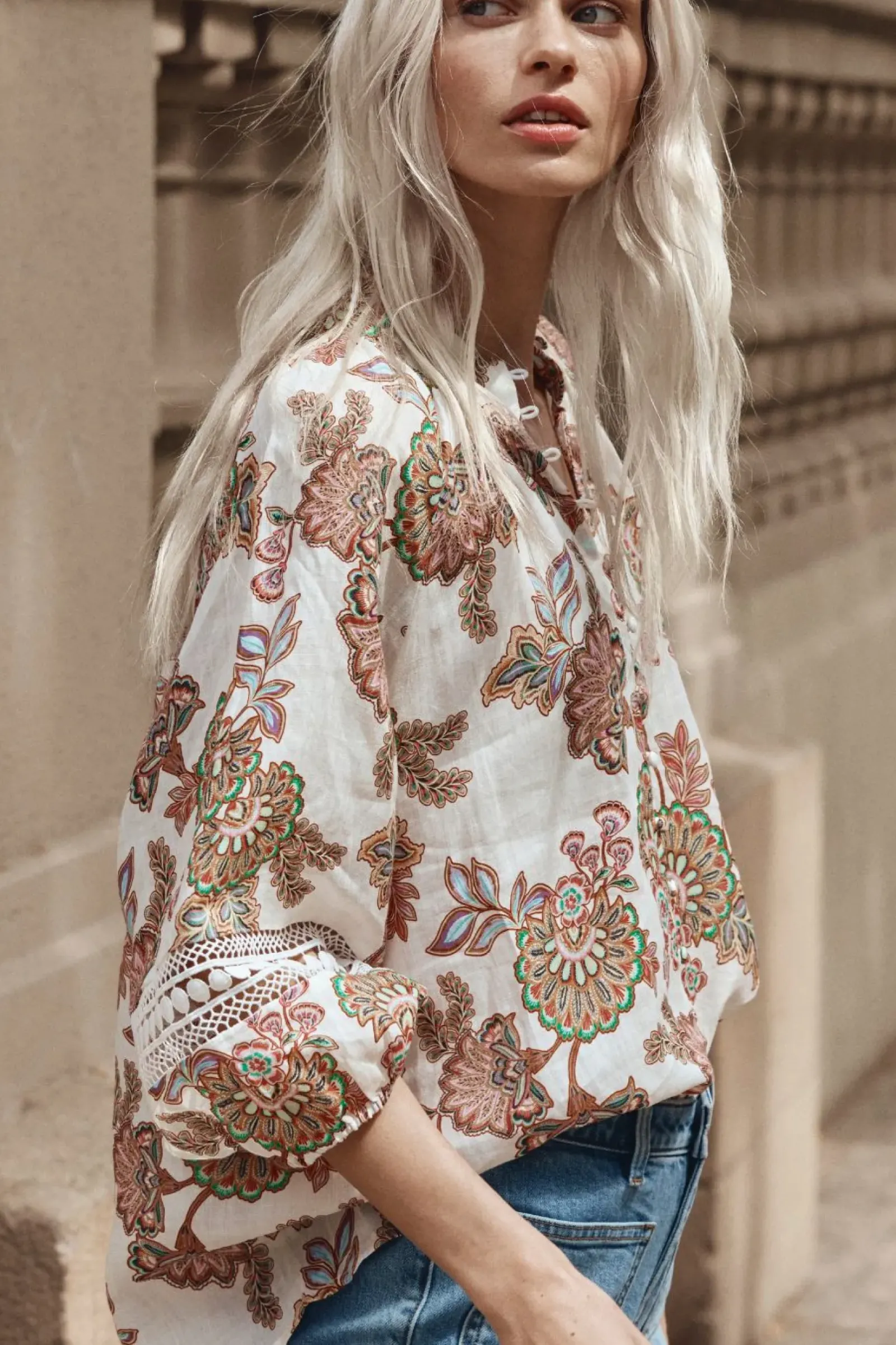 Zoe Kratzmann Invoke Top - K'gari Cream Fashion