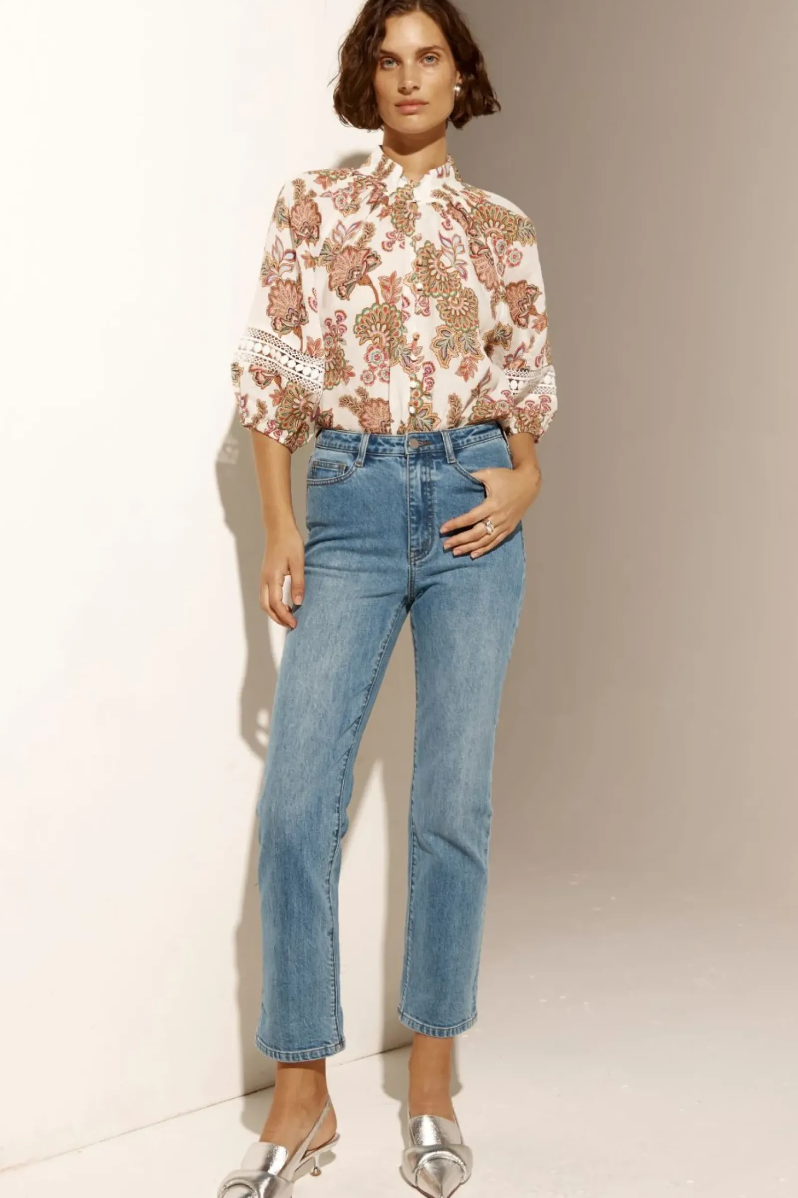 Zoe Kratzmann Invoke Top - K'gari Cream Fashion