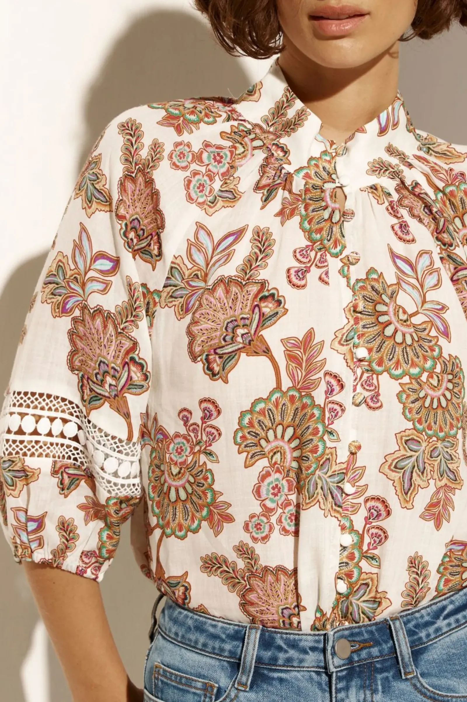 Zoe Kratzmann Invoke Top - K'gari Cream Fashion