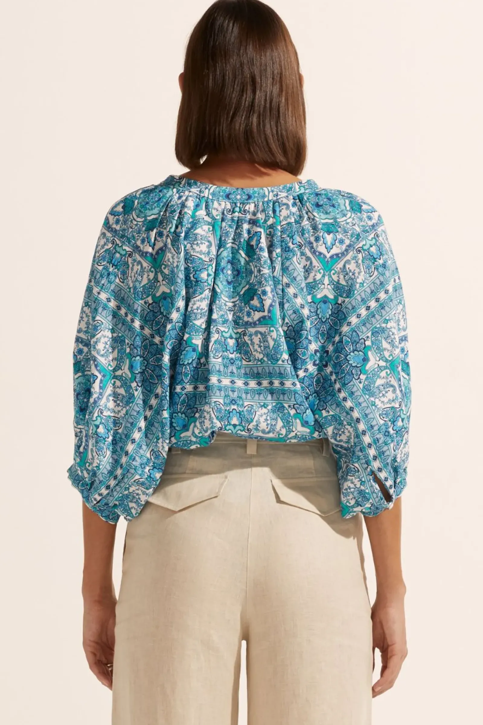 Zoe Kratzmann Hanker Top - Sapphire Tile Sale