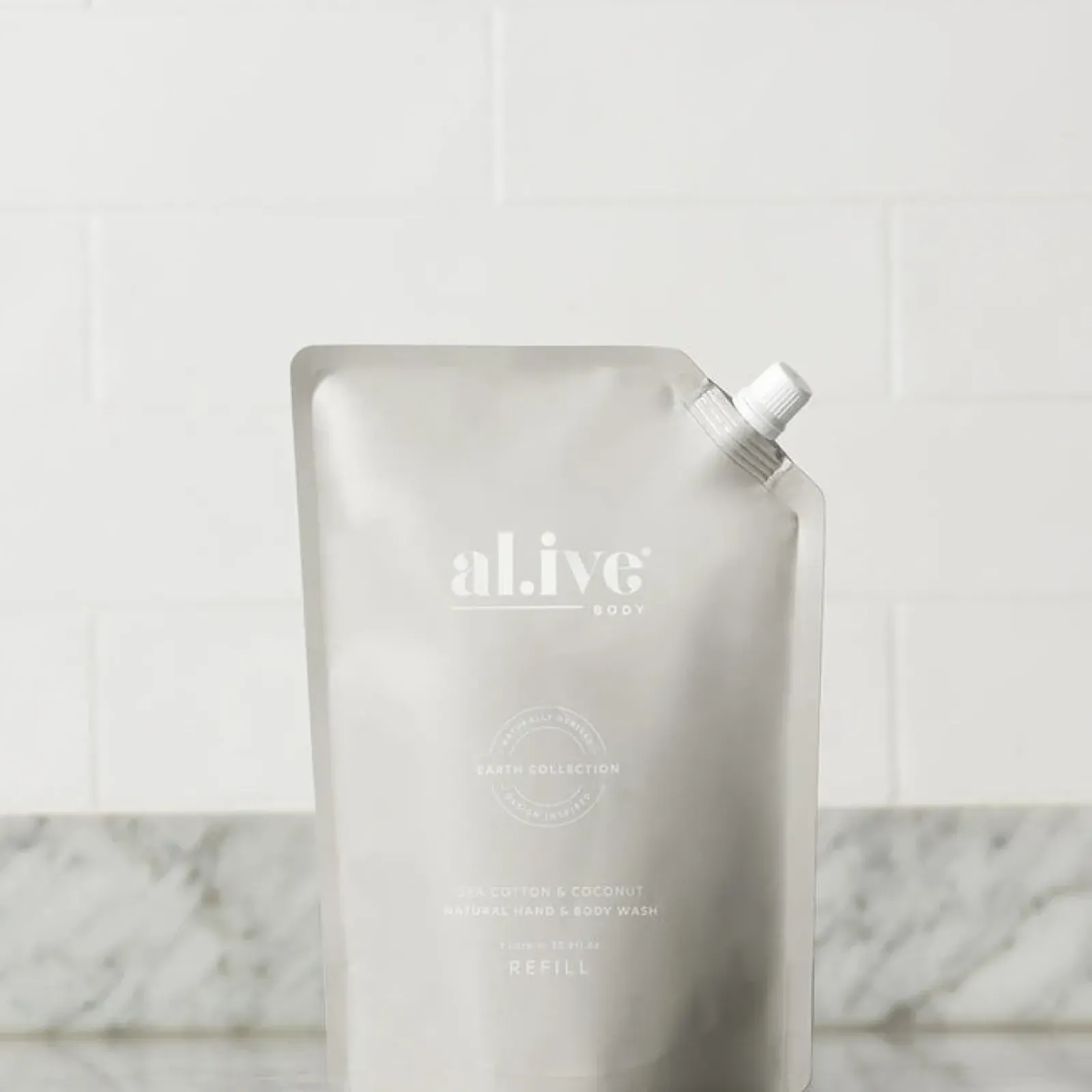 Al.ive Sea Cotton & Coconut Wash - Refill Discount