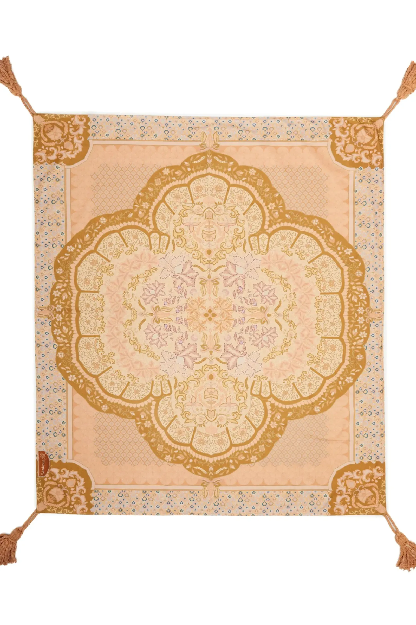 Wandering Folk Picnic Rug - Wild Peach Fashion