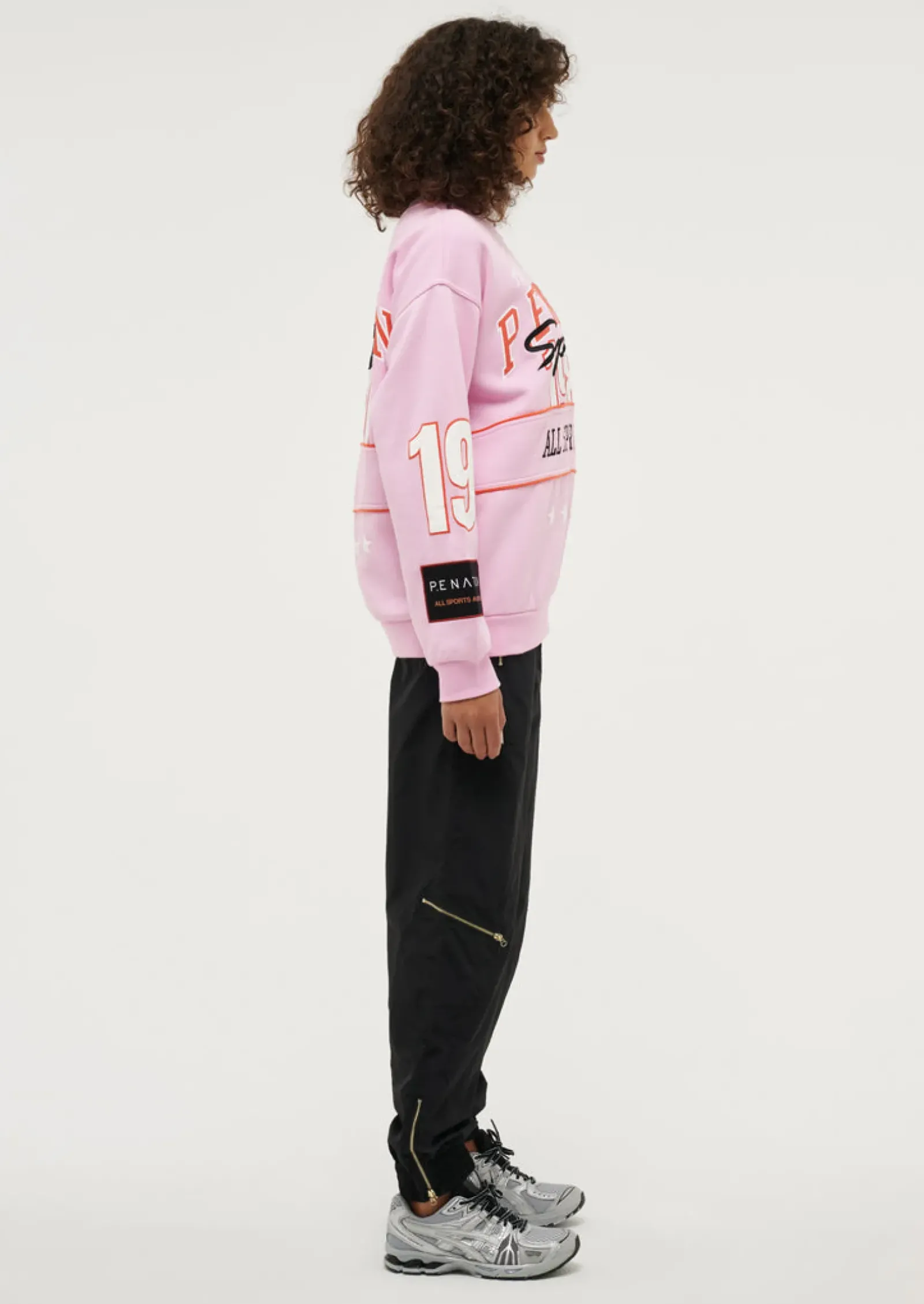 P.E Nation Summer League Sweat - Prism Pink Clearance