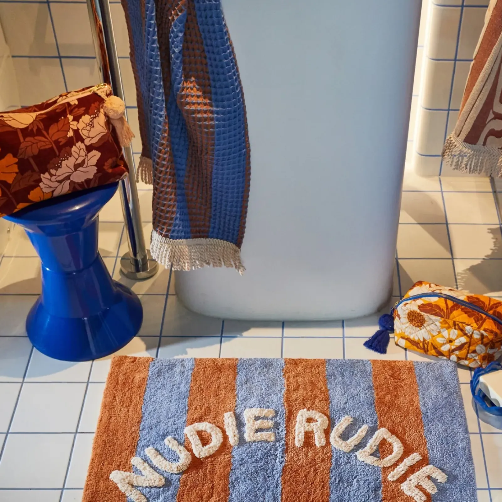 Sage & Clare Sage & Clare Benita Cosmetic Bag Hot