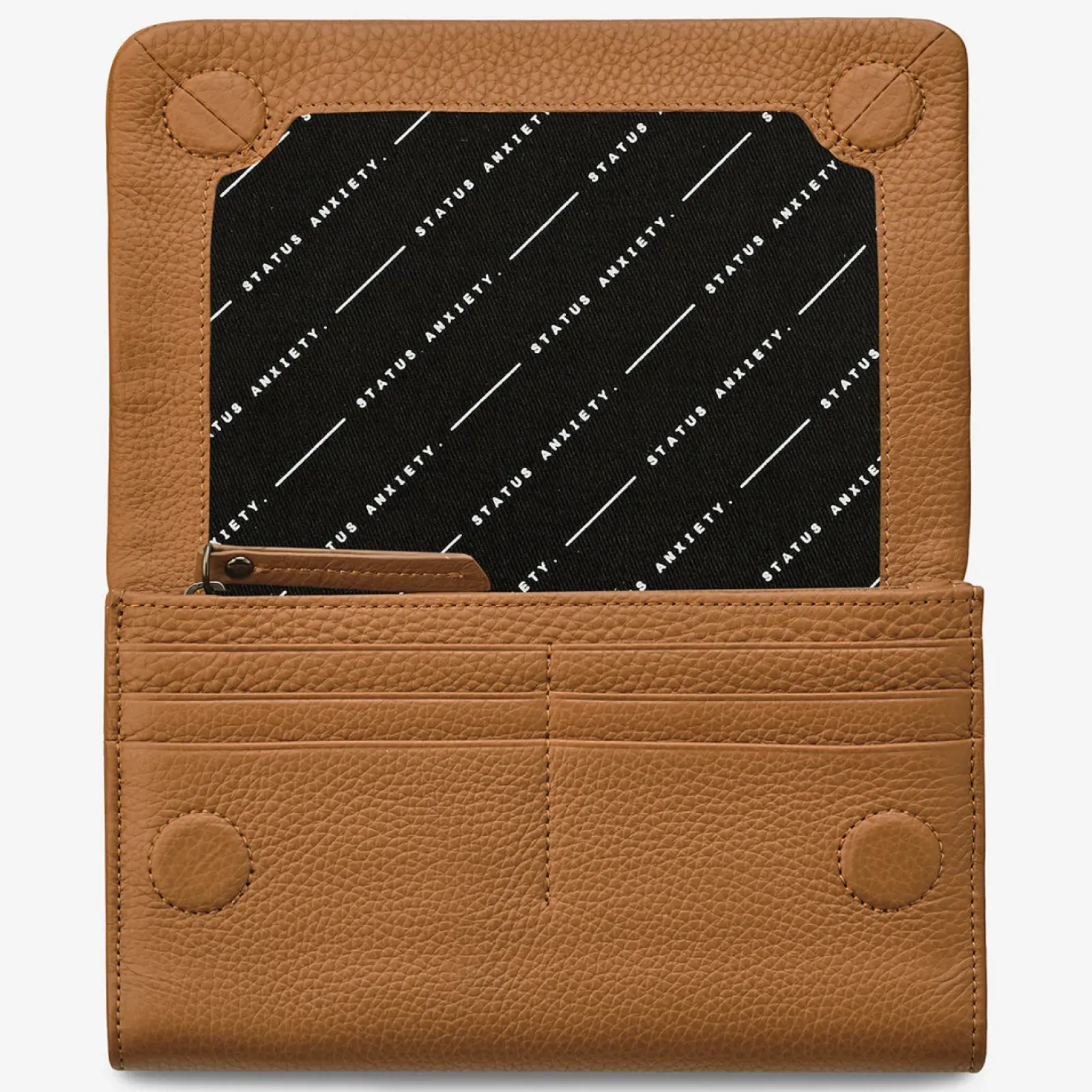 Status Anxiety Remnant Wallet - Tan New
