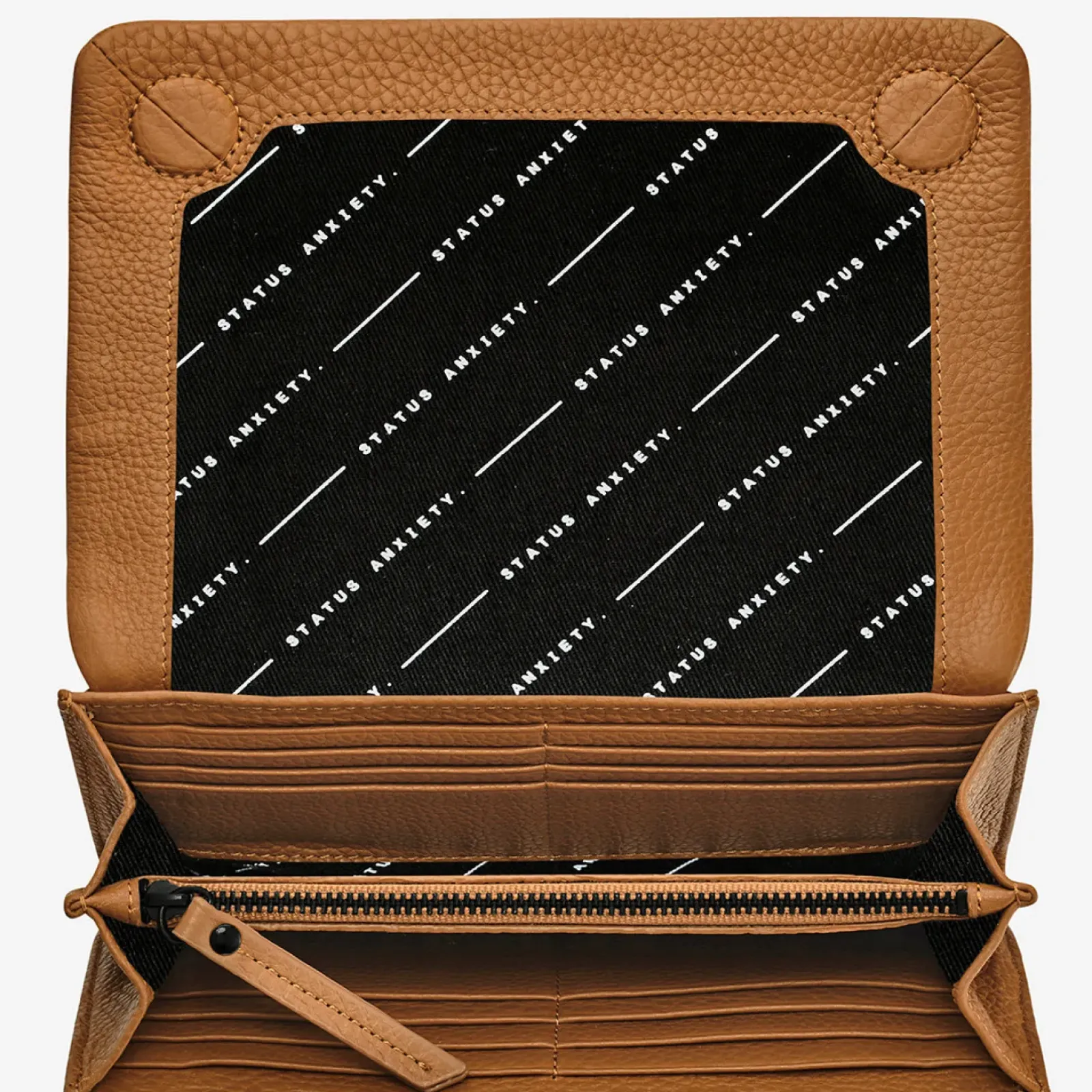 Status Anxiety Remnant Wallet - Tan New