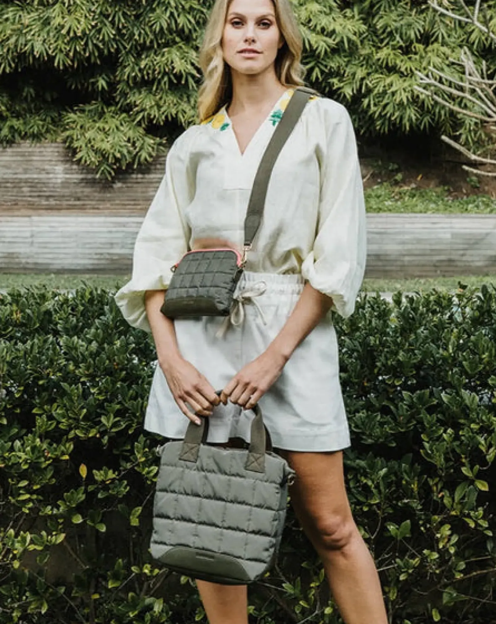 Elms & King Elms & King Mini Santa Monica - Khaki Discount