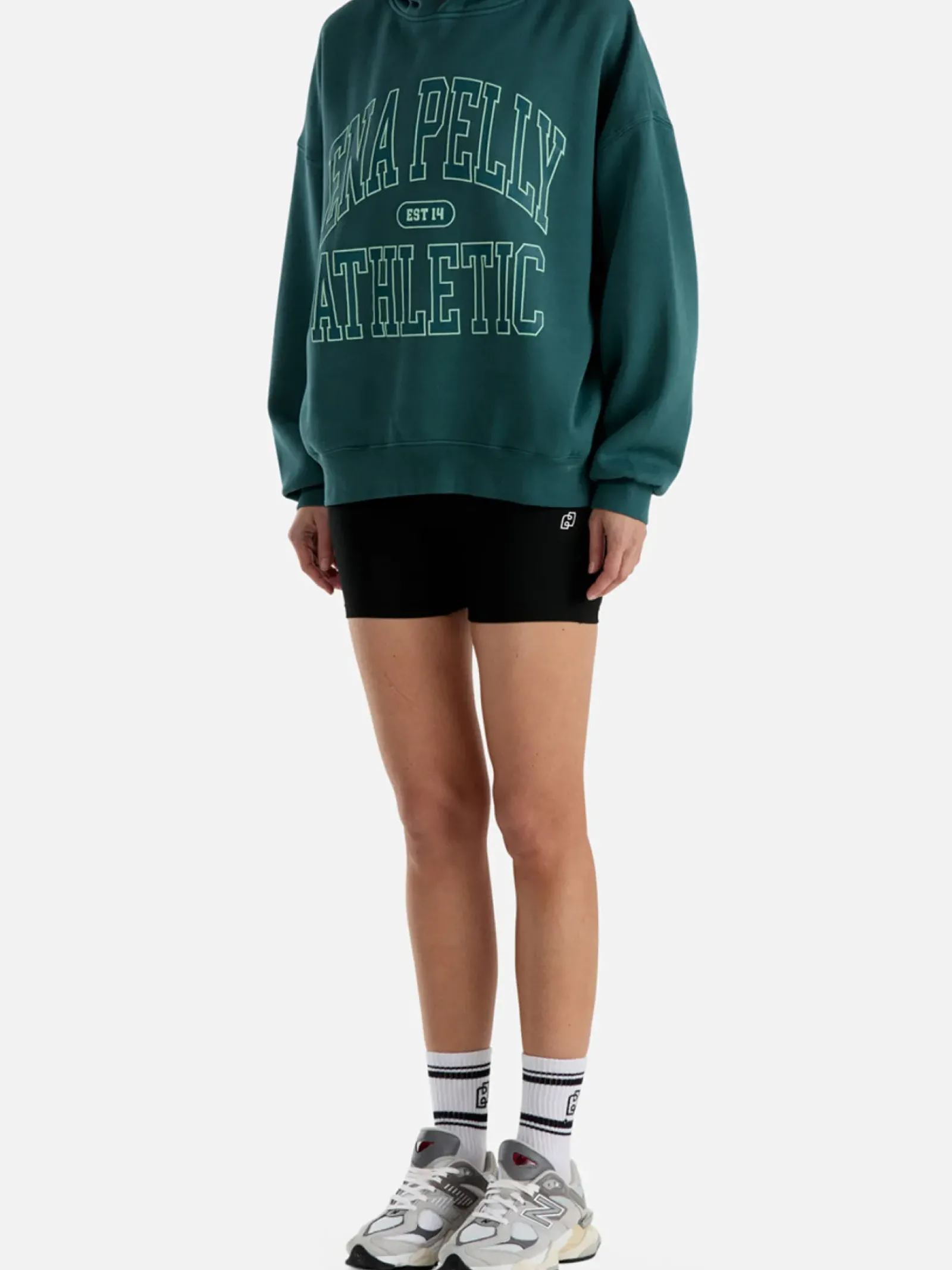 Ena Pelly Athletic Hoodie - Jade Best