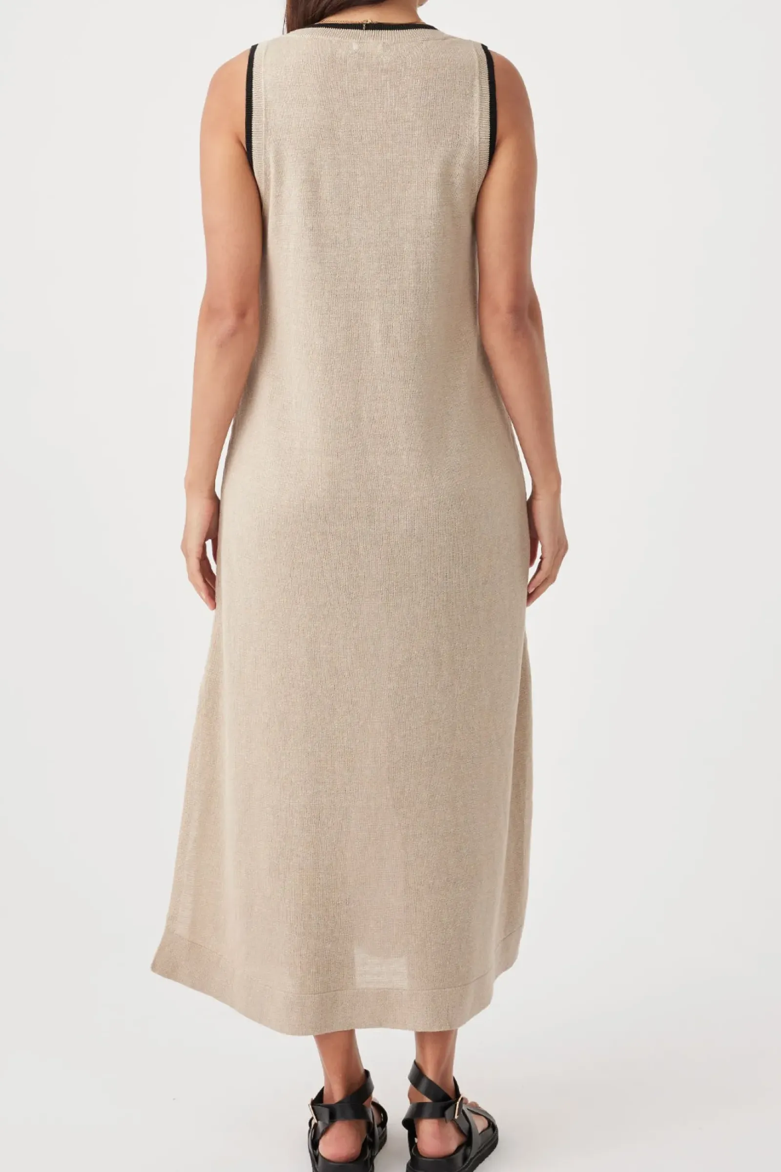 ARCAA Brie Long Dress - Taupe New