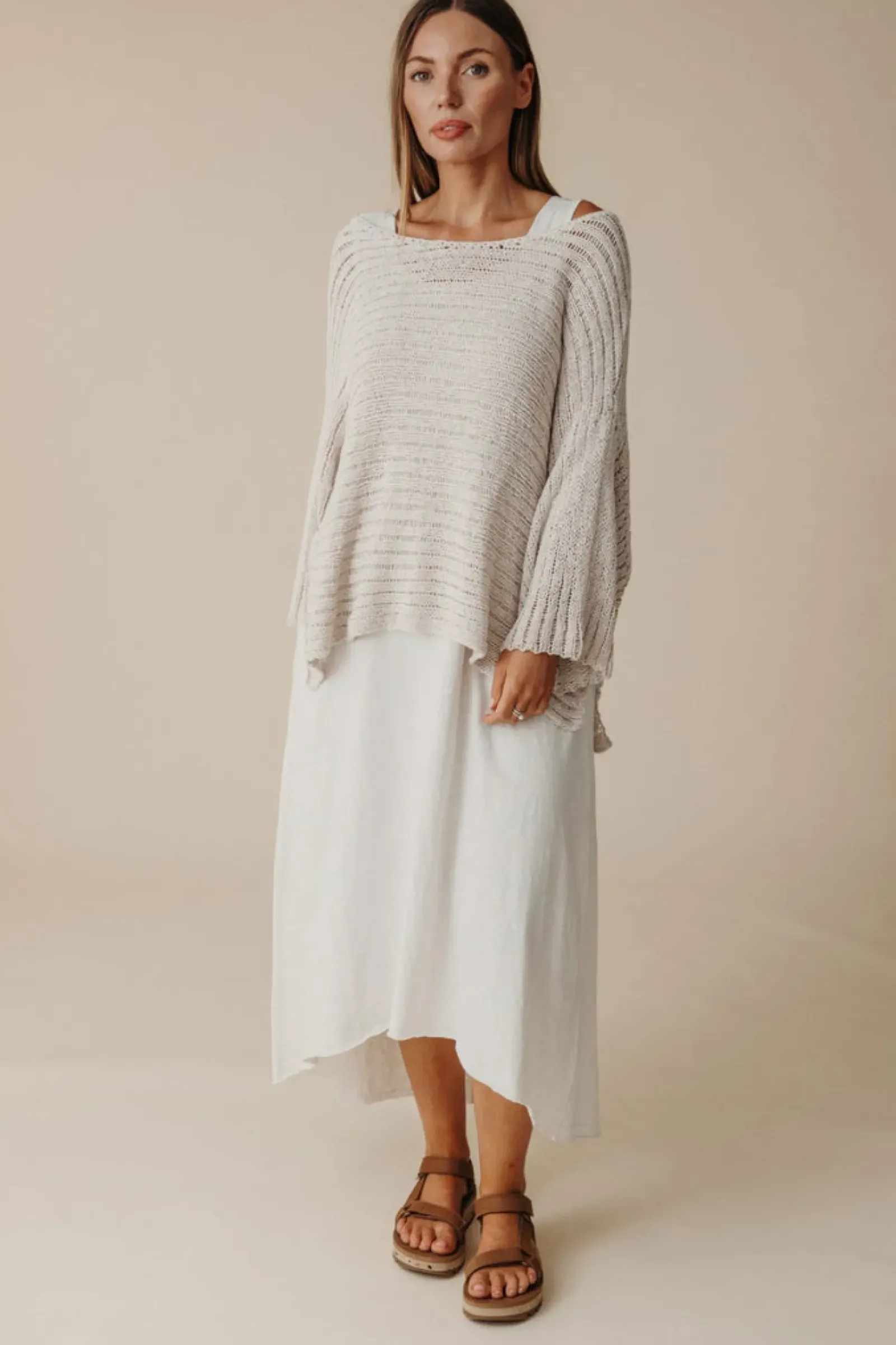 Talamaya Coast to Coast Pullover - Coconut Sale