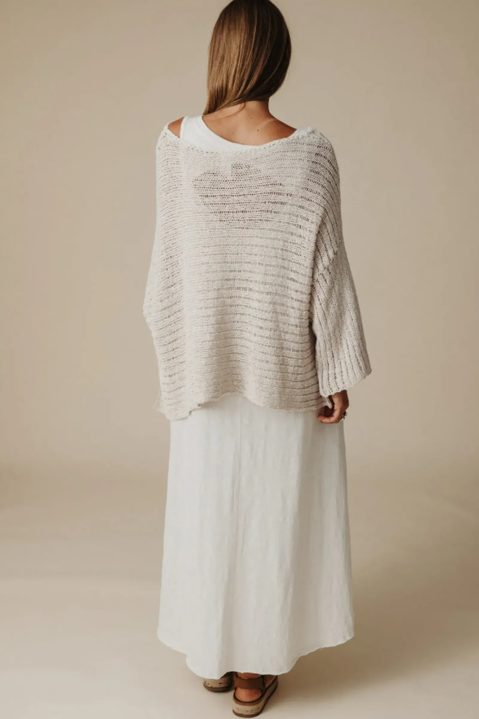 Talamaya Coast to Coast Pullover - Coconut Sale