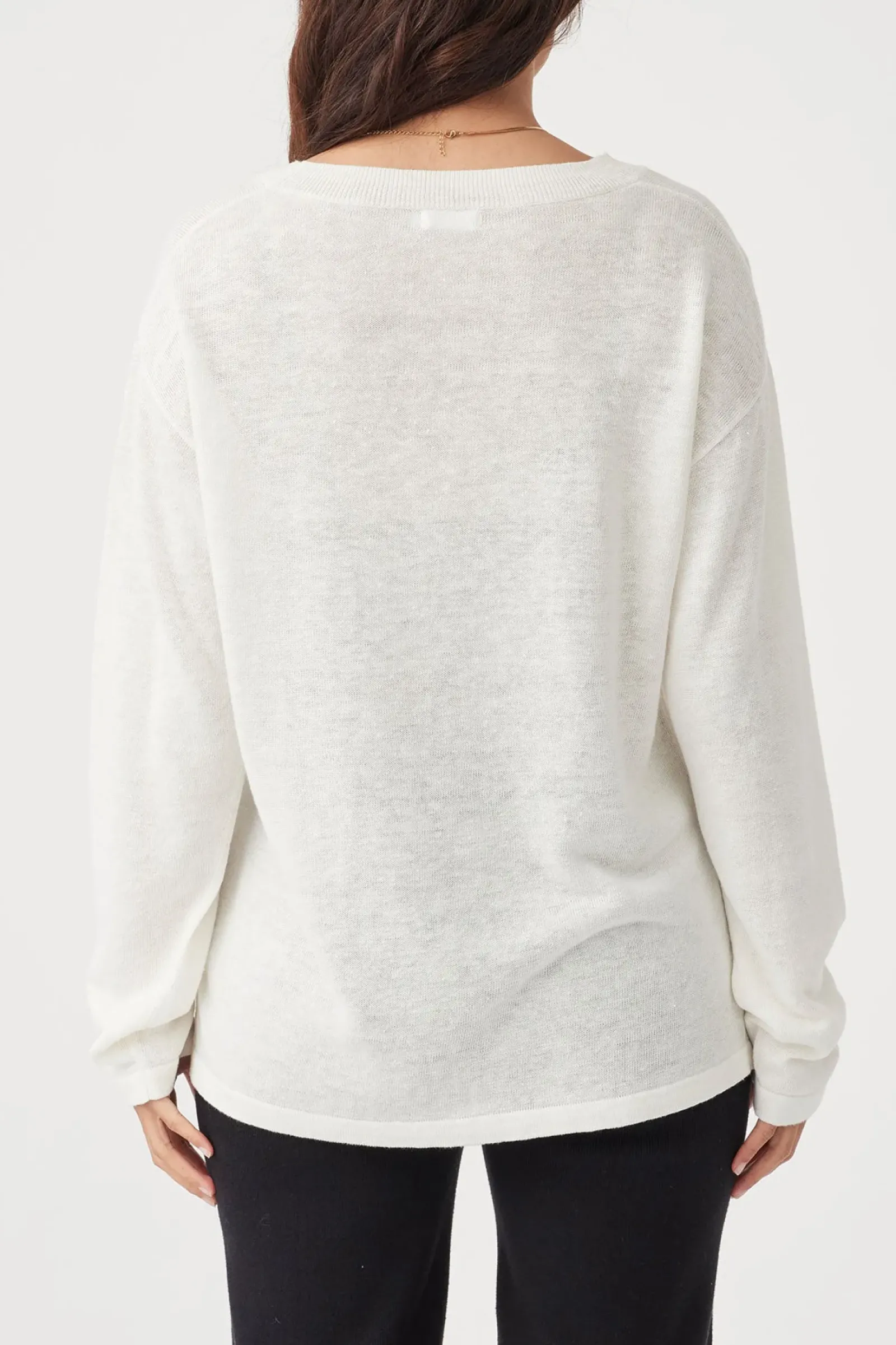 ARCAA Hugo Long Sleeve T-Shirt - Cream Outlet