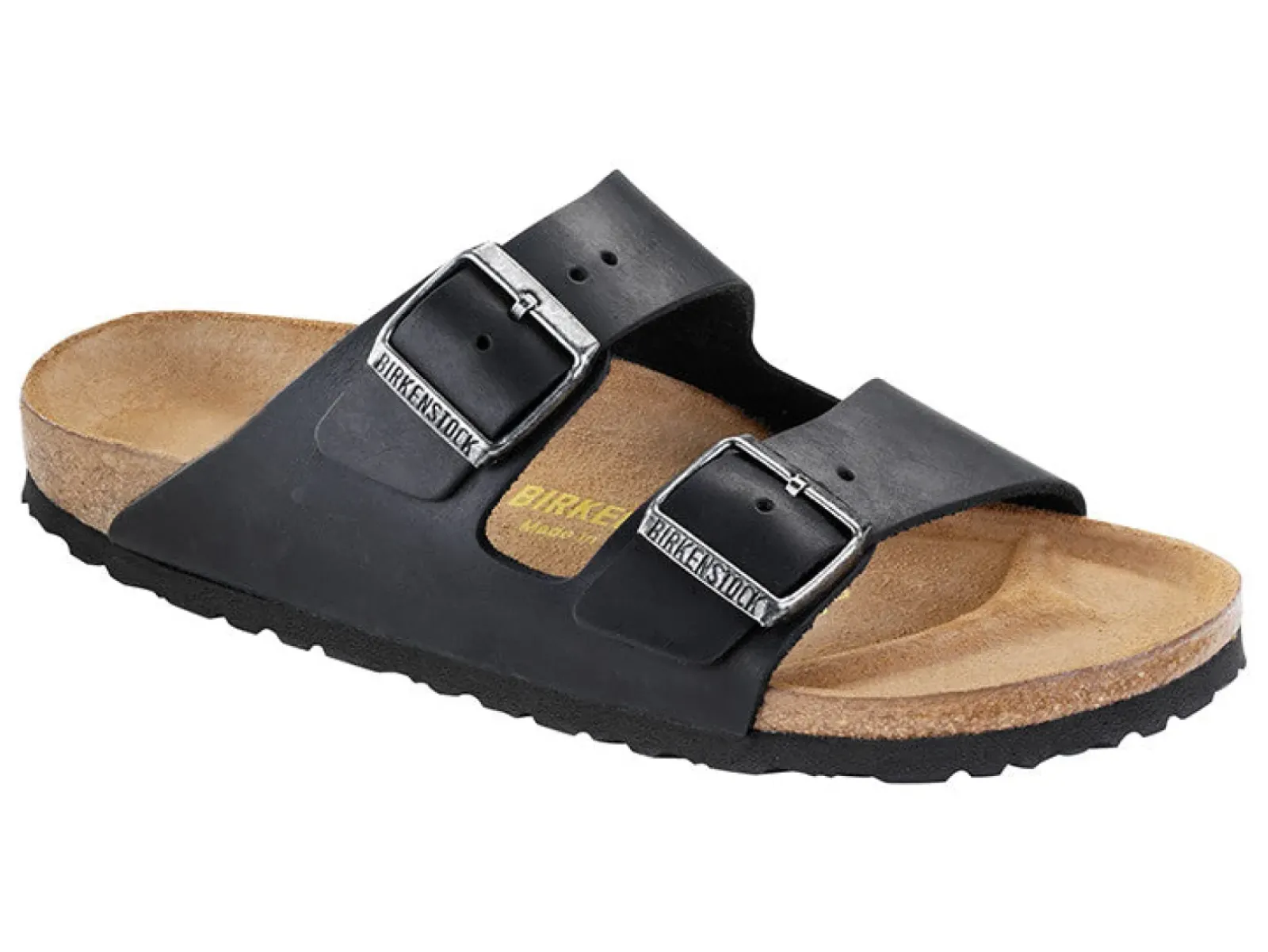 Birkenstock Arizona Black Oiled Leather - Narrow New