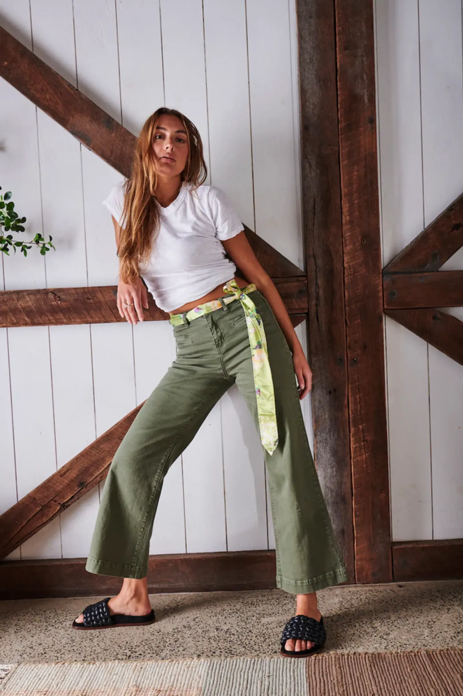 Kireina Freya Jean - Khaki Fashion