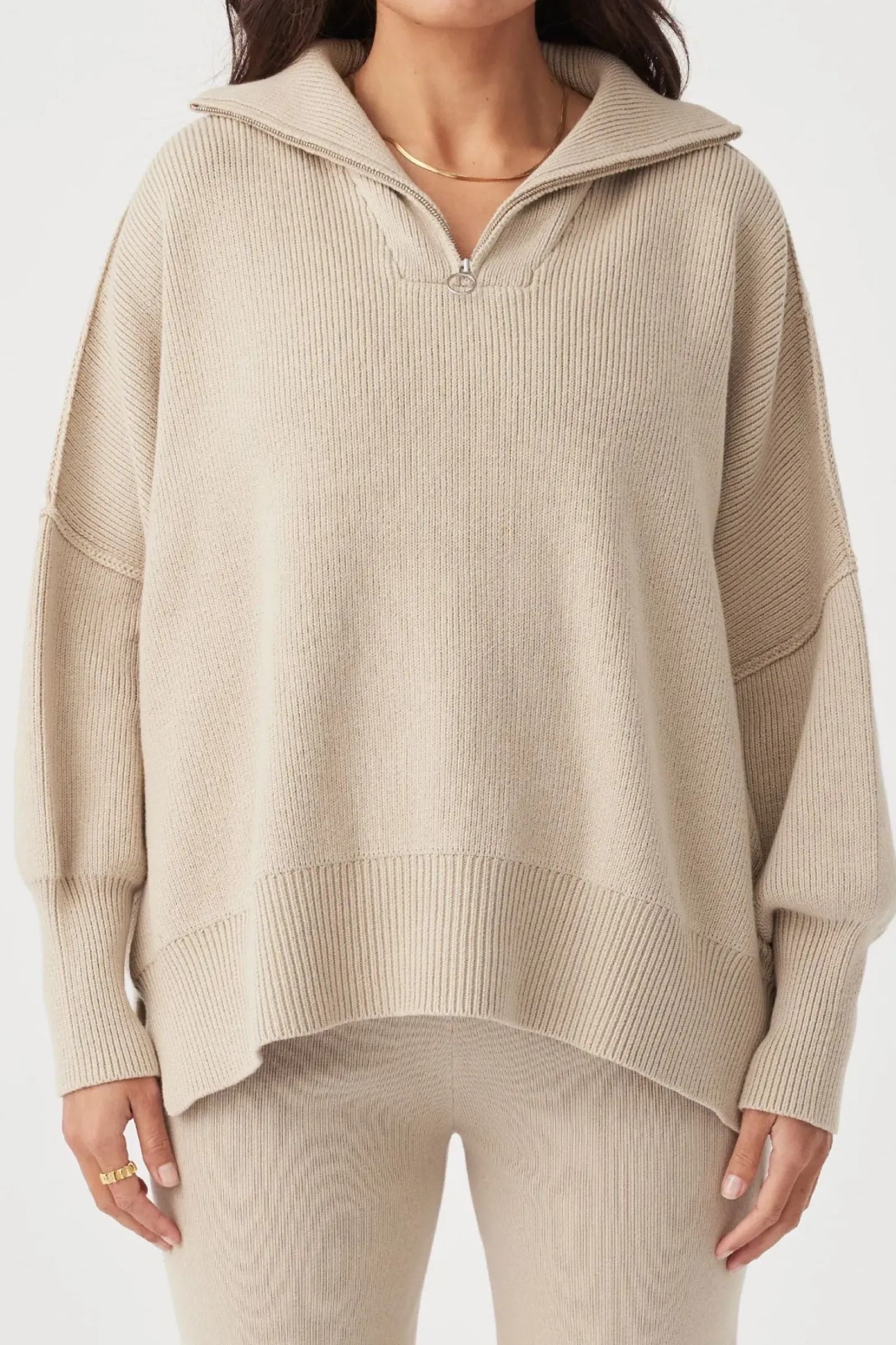 ARCAA London Sweater - Taupe Outlet