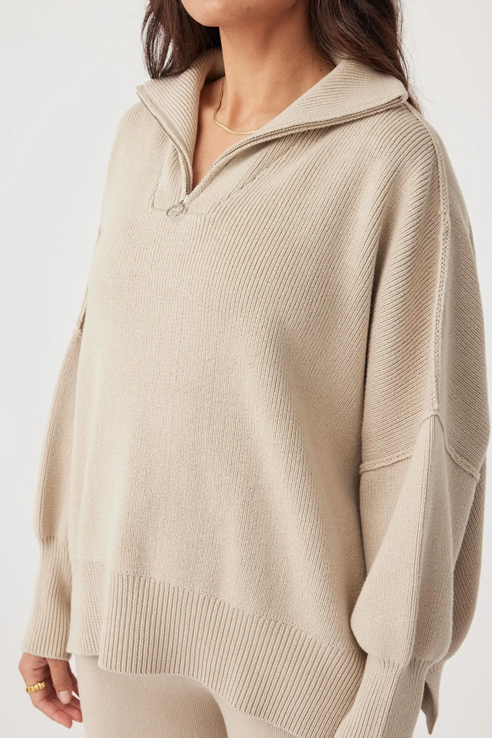 ARCAA London Sweater - Taupe Outlet