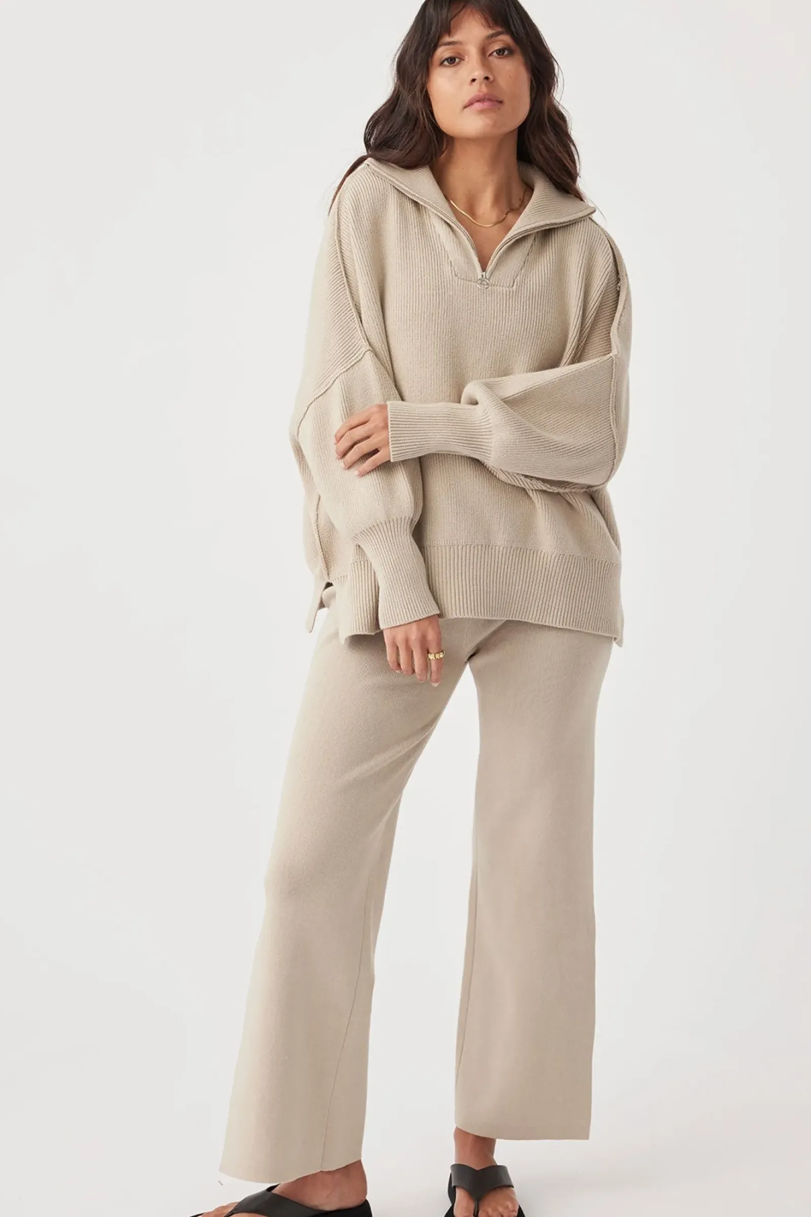 ARCAA London Sweater - Taupe Outlet