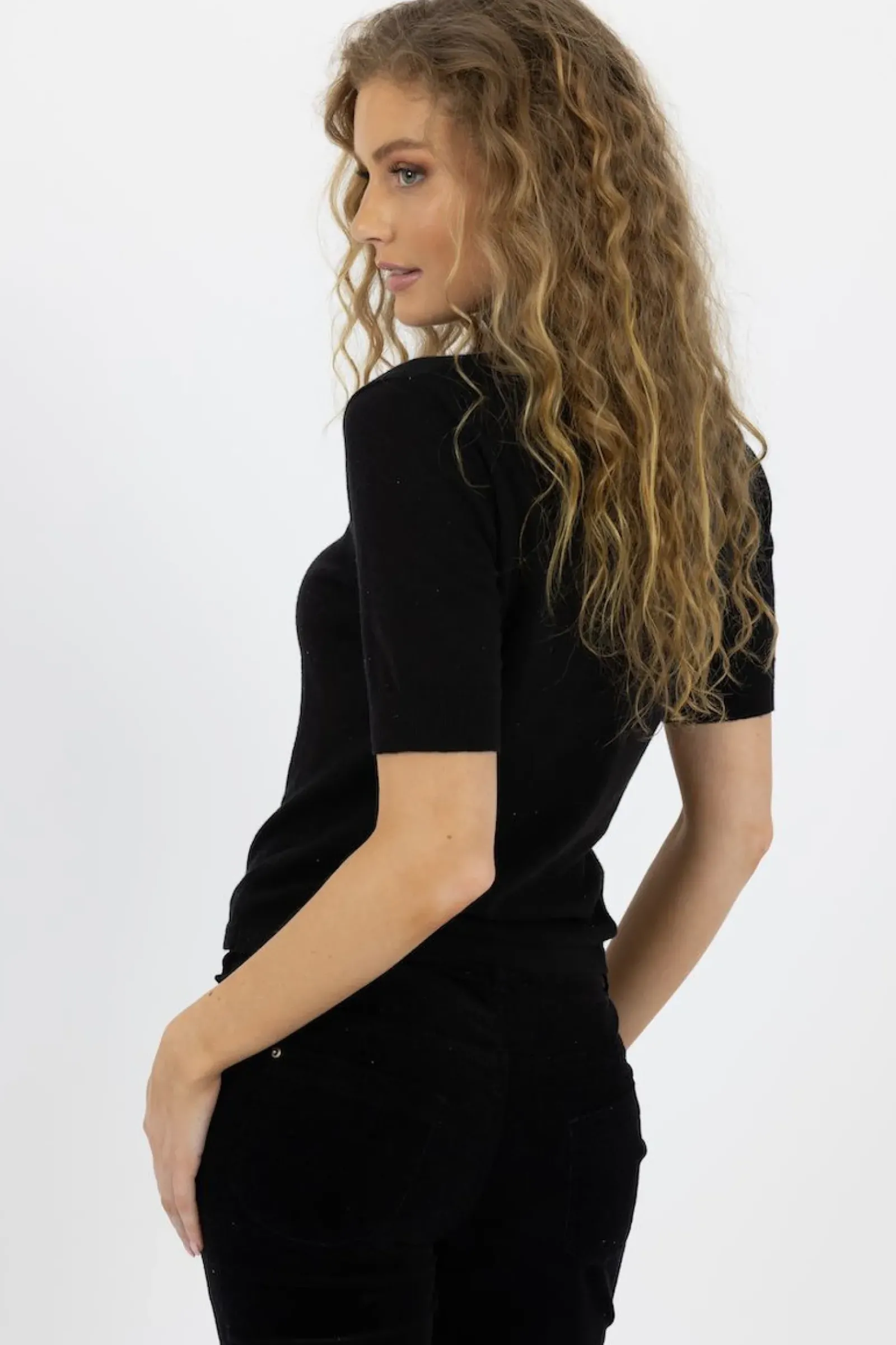 Humidity Vera Top - Black Online