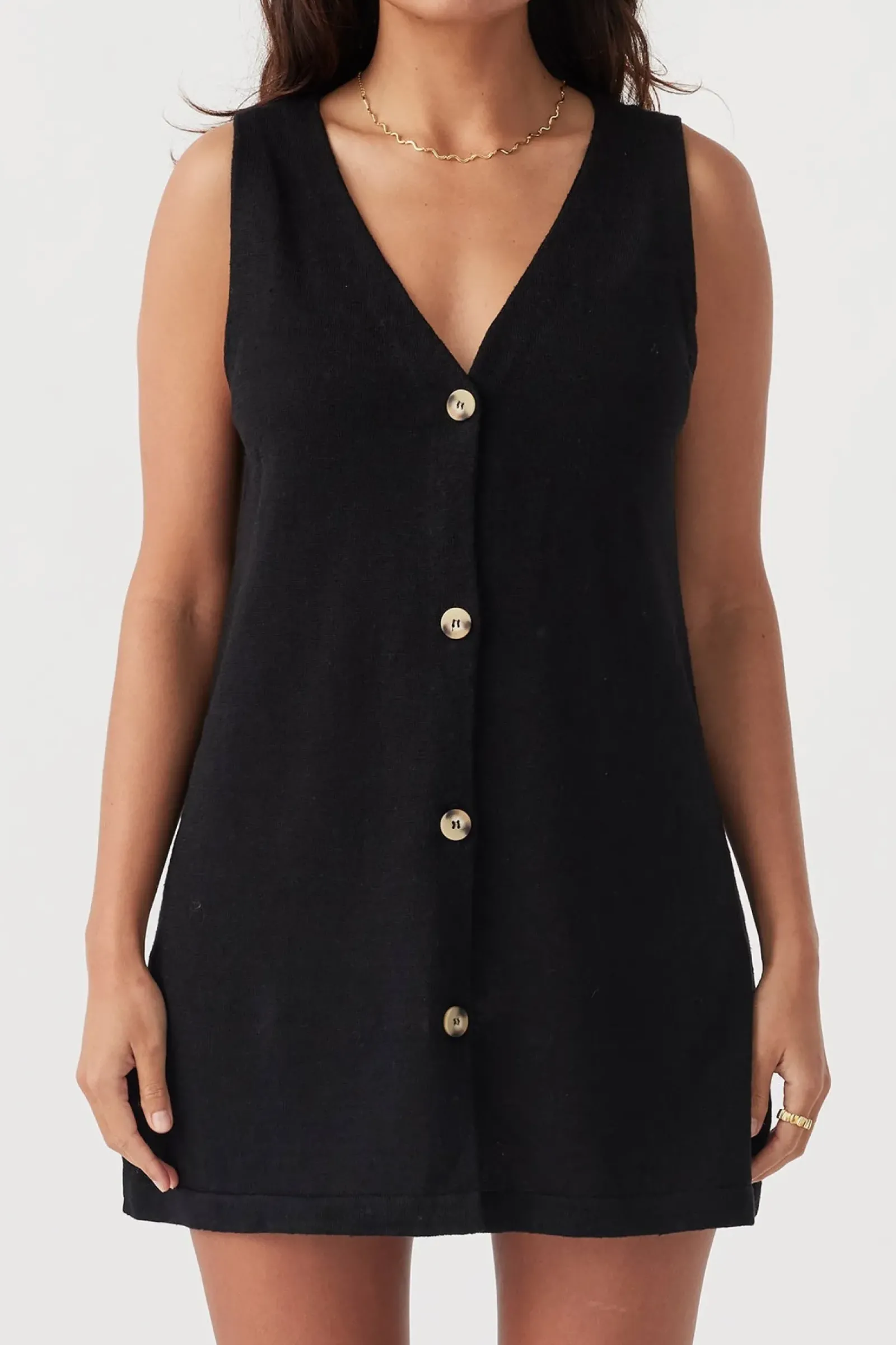 ARCAA Julia Mini Dress - Black New