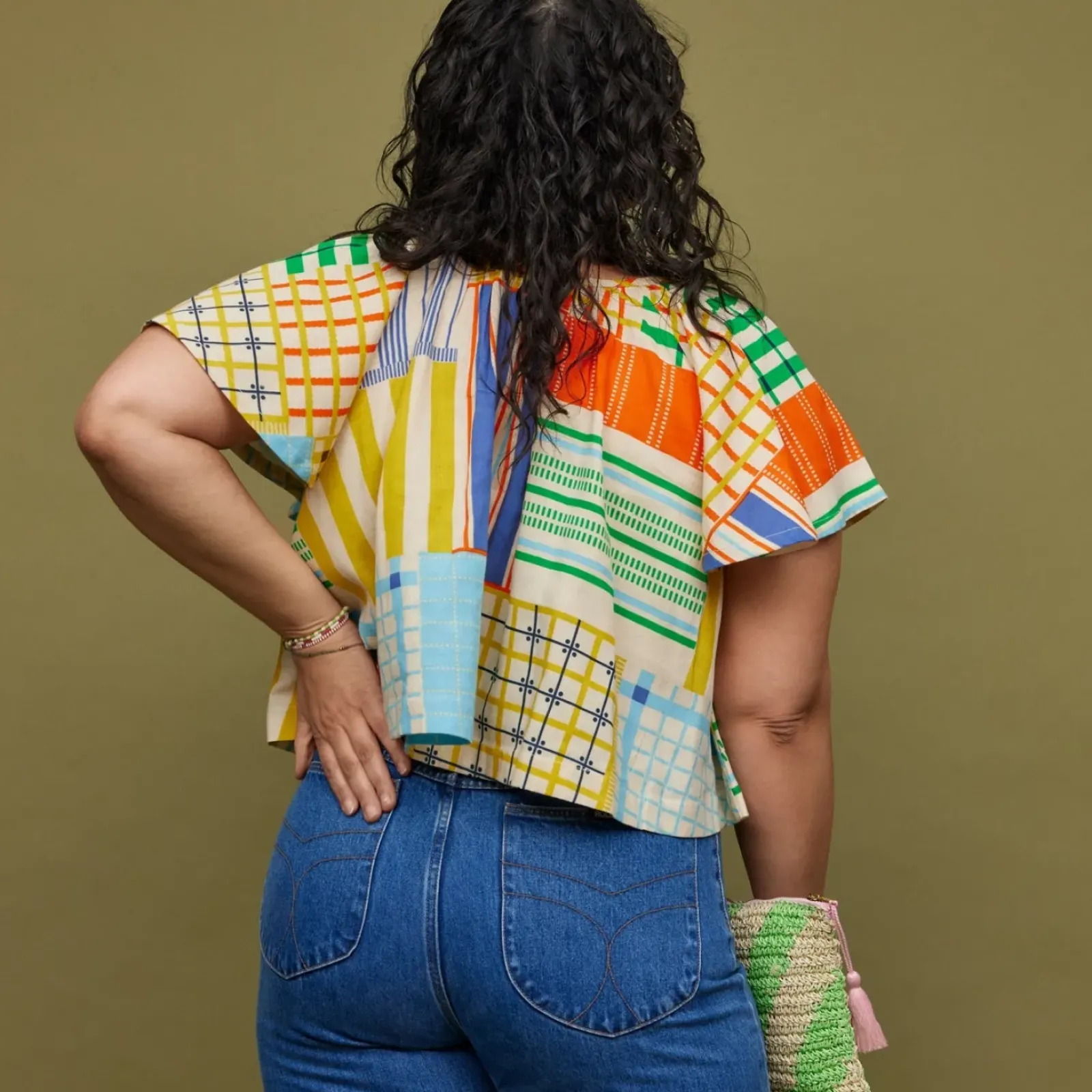 Sage & Clare Sage & Clare Fresno Swing Blouse Hot