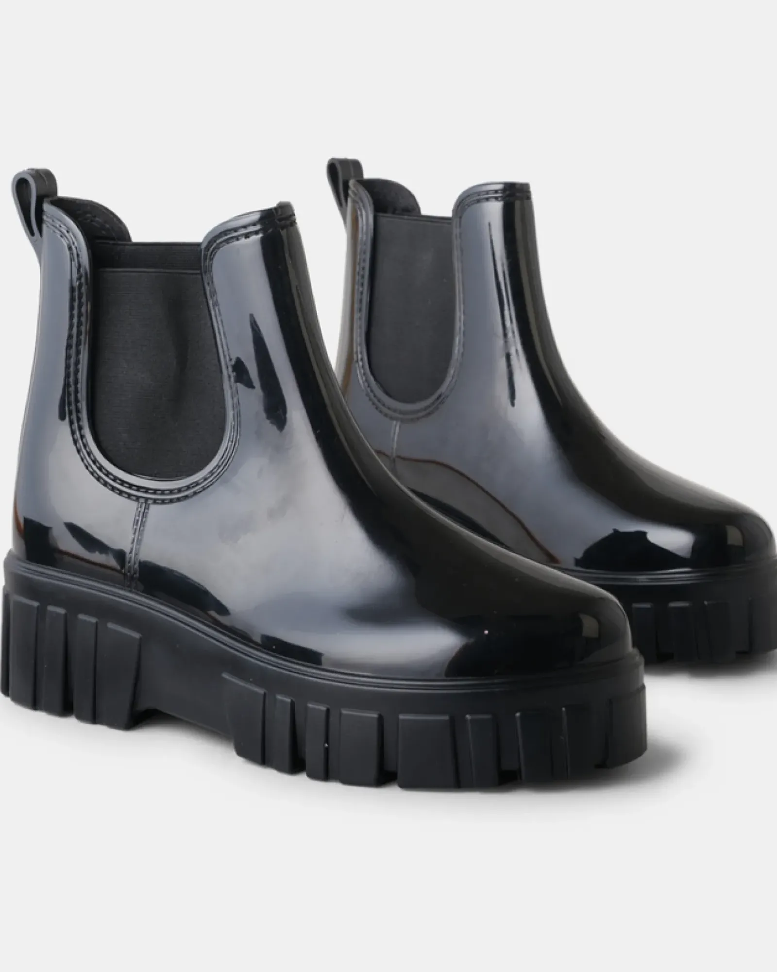 Walnut Leon Gumboot - Black Outlet