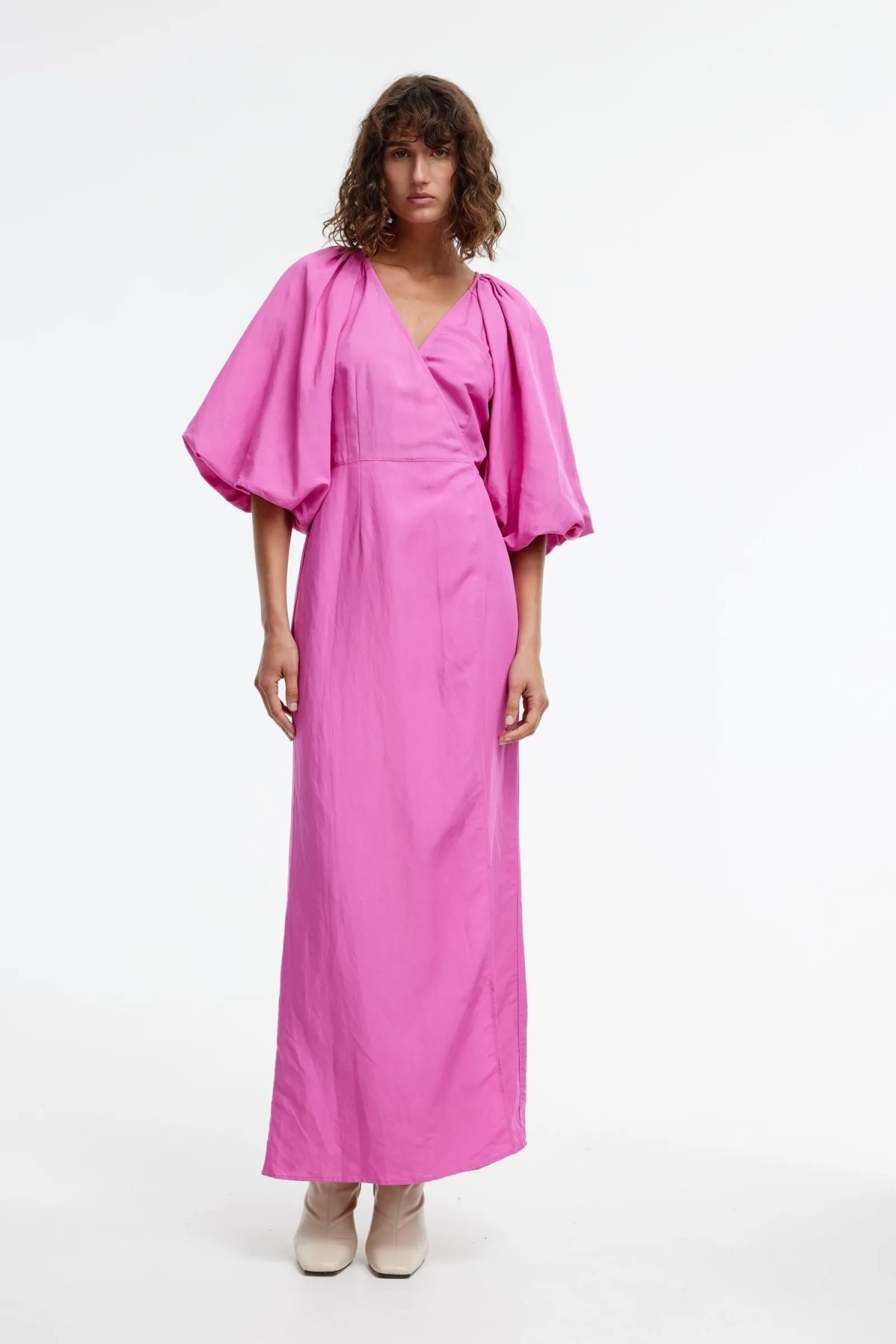 Kinney Jenna Dress - Bright Raspberry New