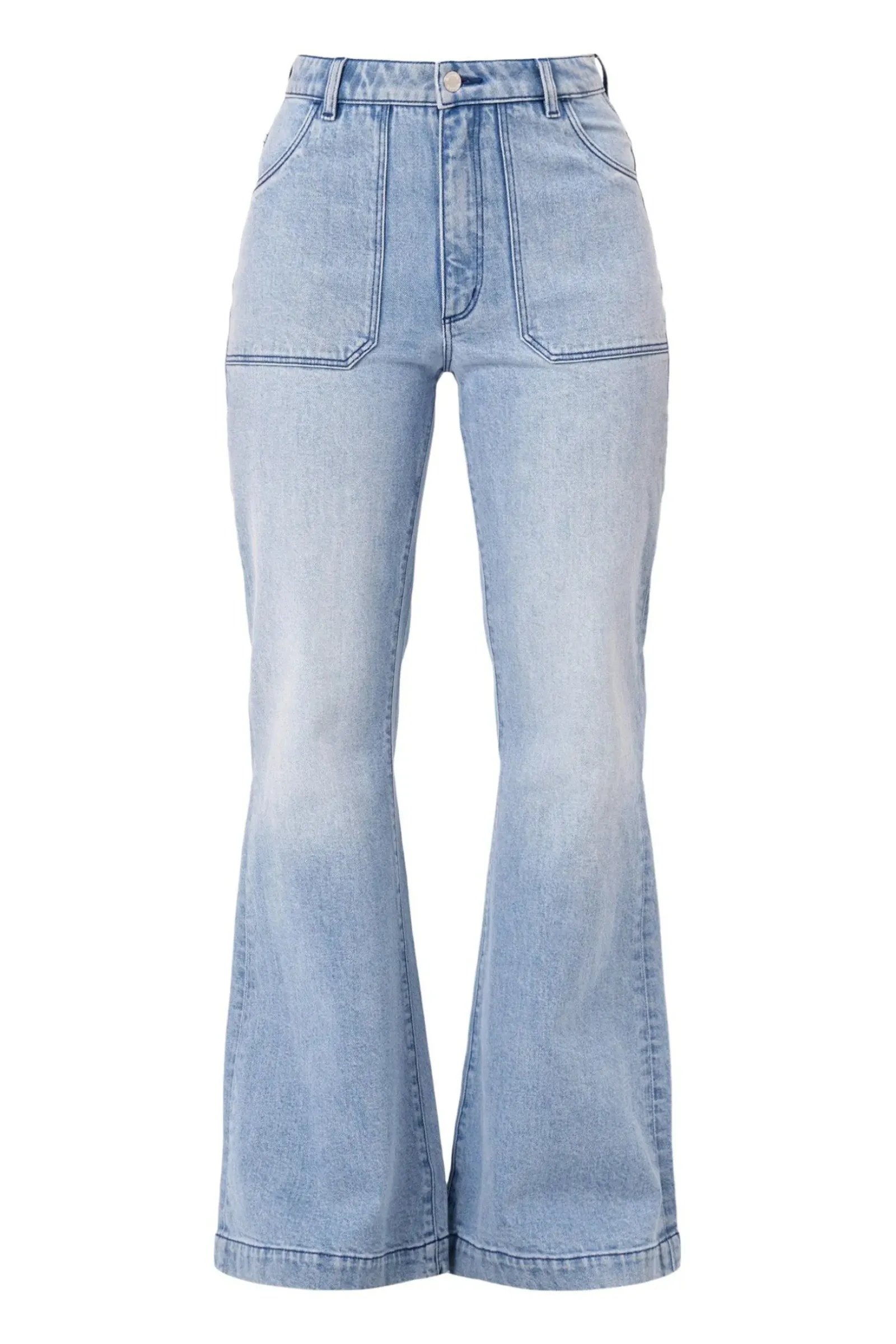 Rolla's Rolla's Eastcoast Flare Faded Blue - Light Vintage Blue New