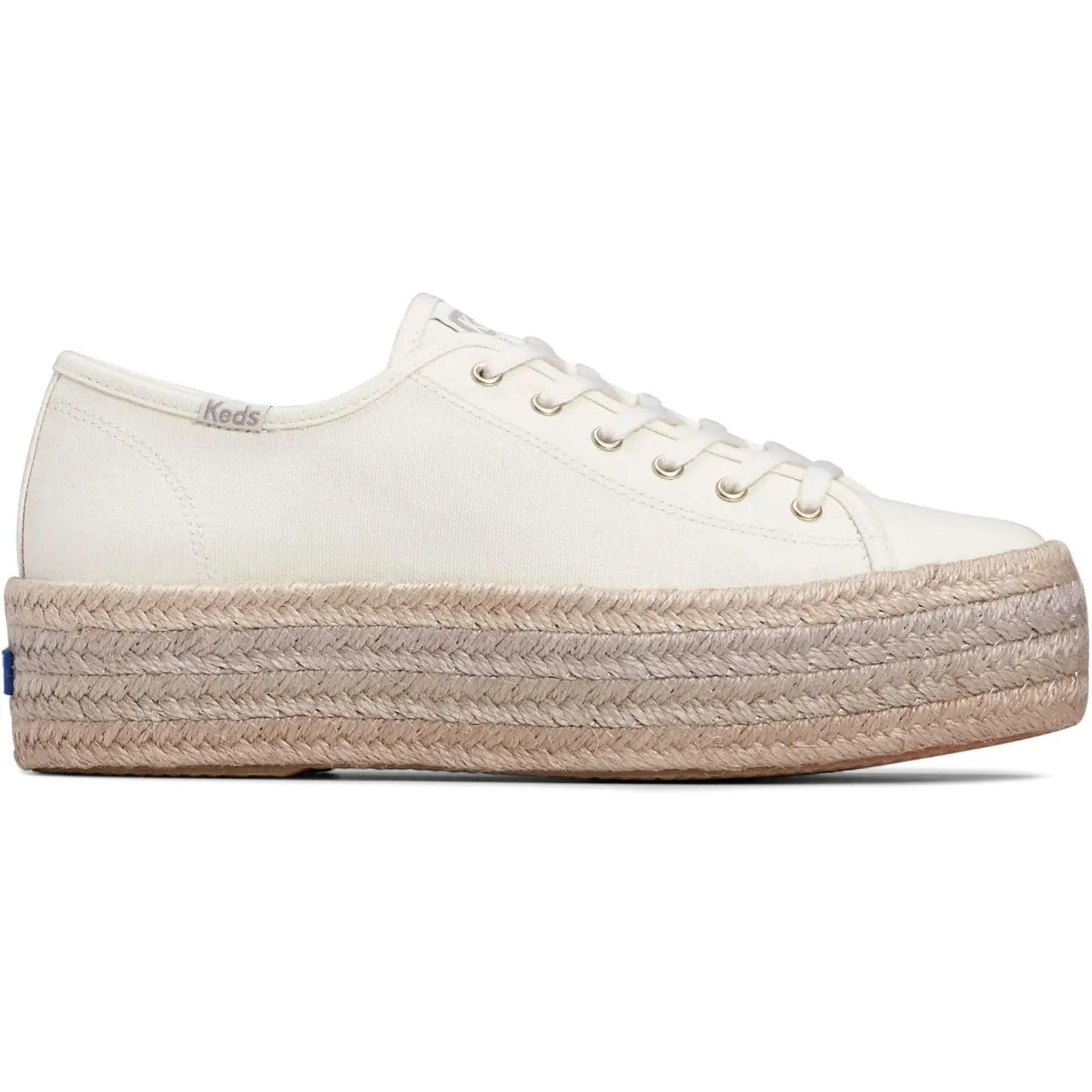 Keds Tripe Up Canvas Jute Foxing - Natural Fashion